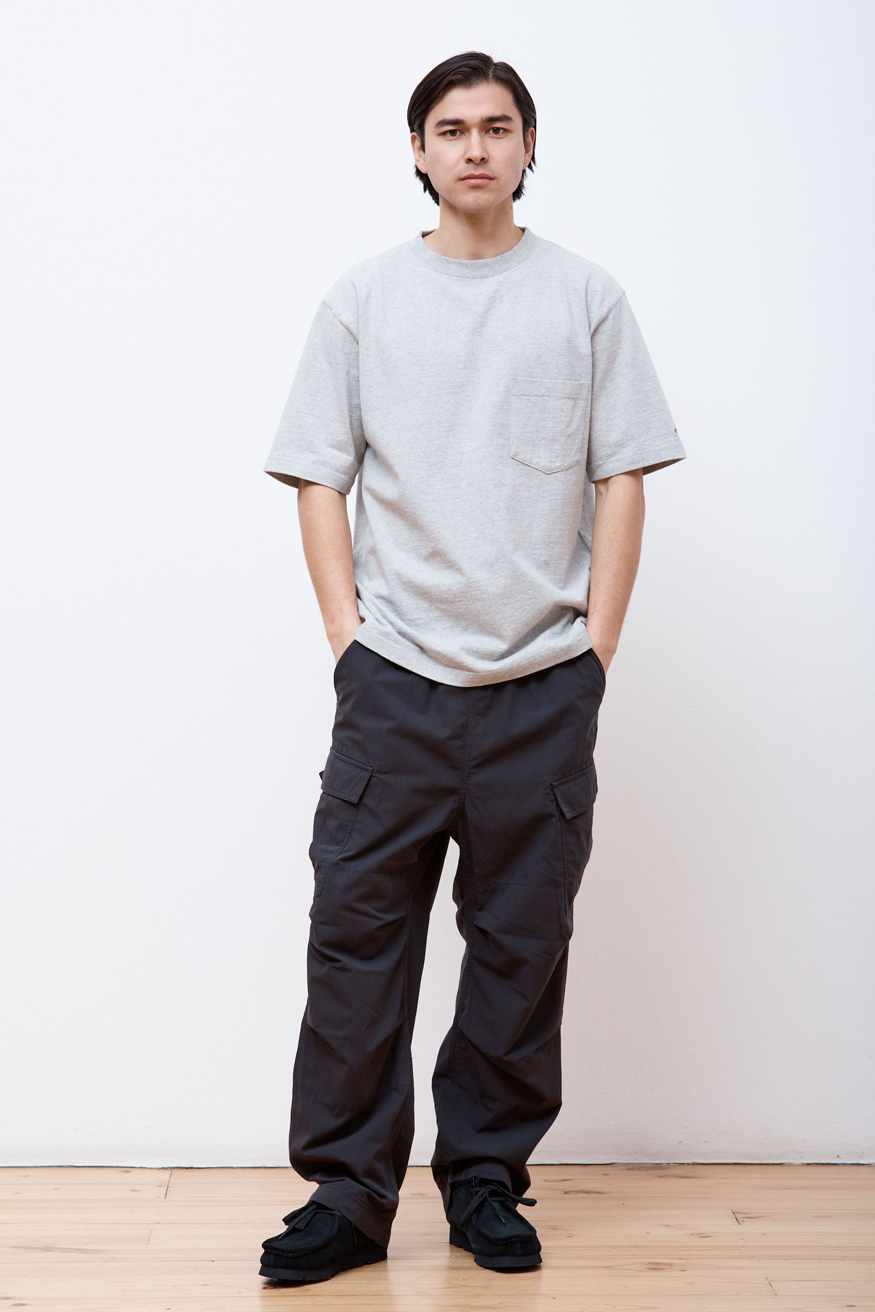 Recycled Cotton T-Shirt M.Grey