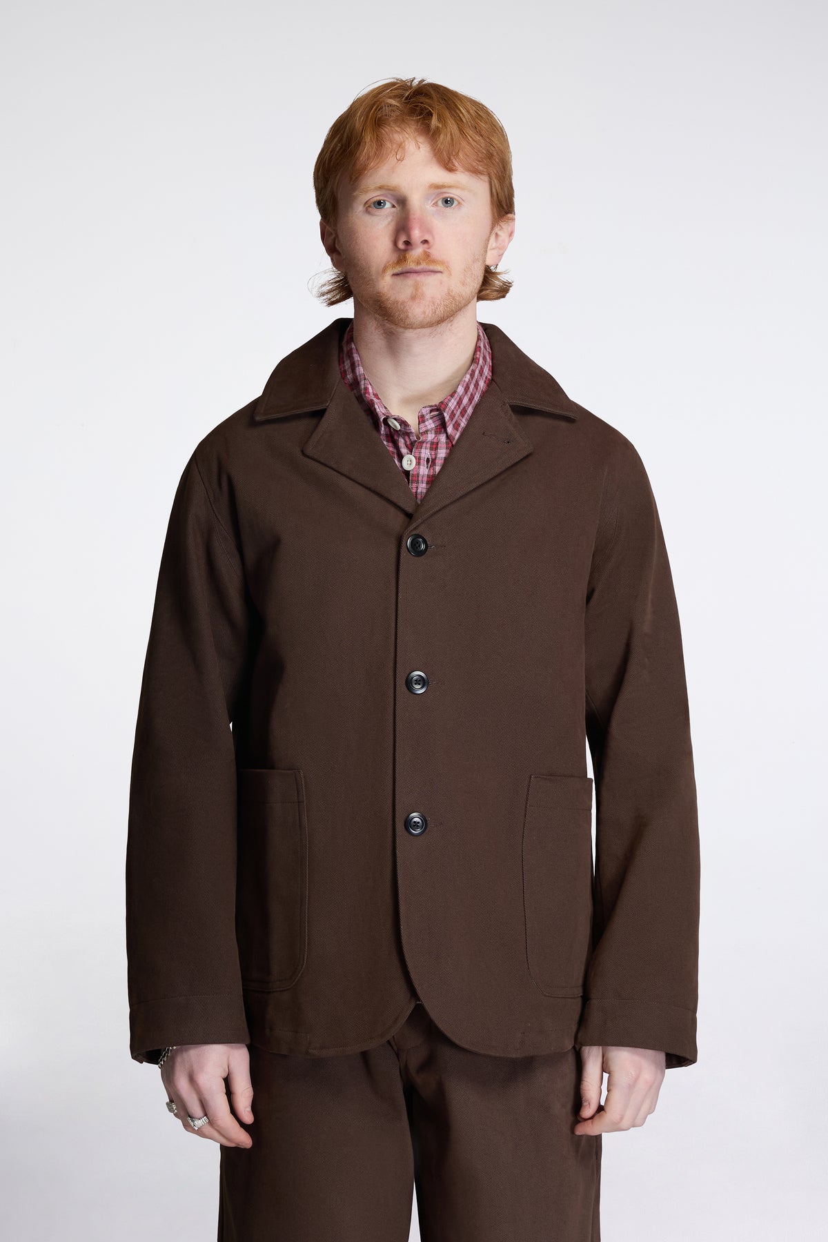Bruton Blazer Dark Brown