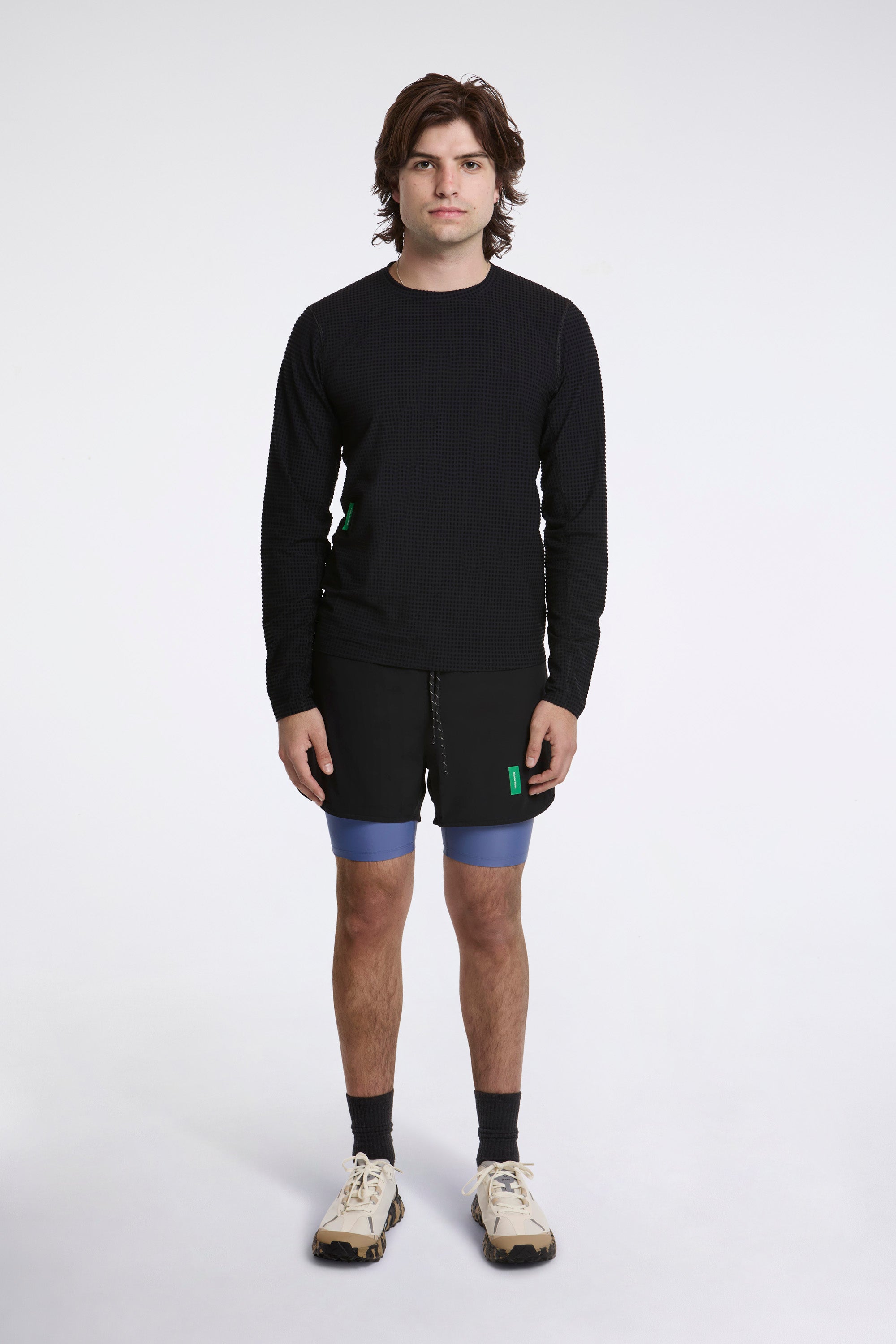 Payen Long Sleeve Race Tee Black