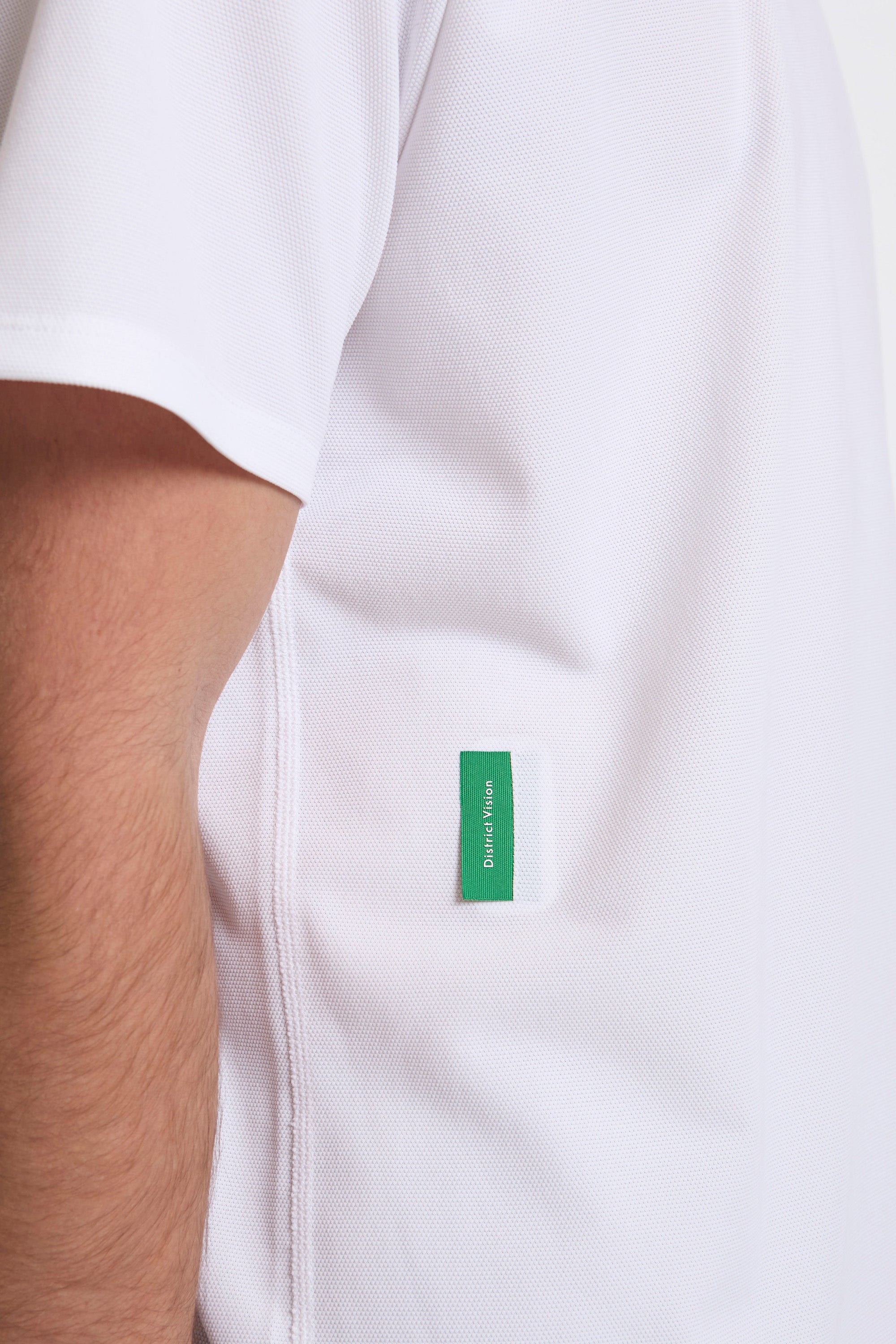 Quick-Dry Boxy Short Sleeve Tee White