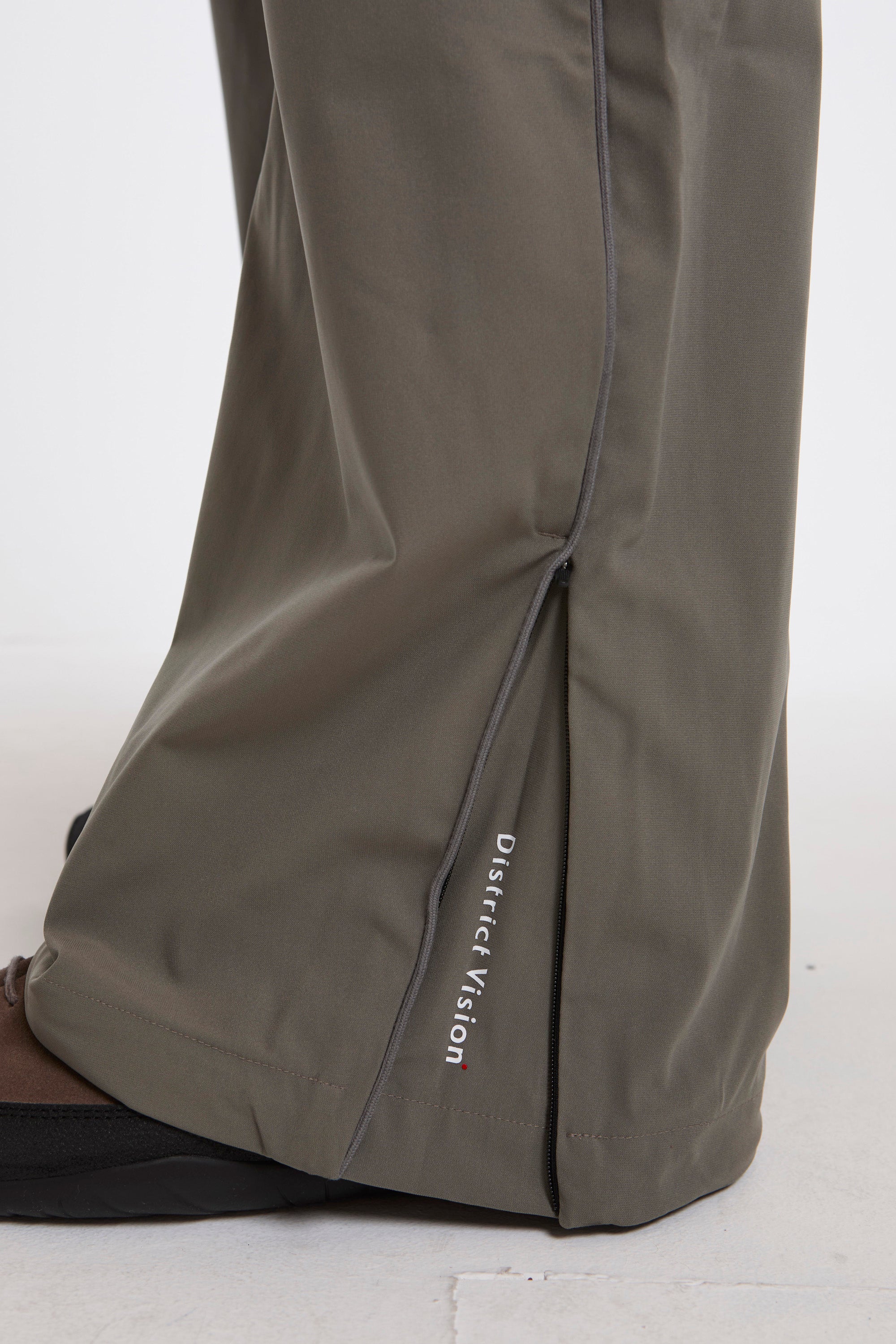 Straight Leg Pants Stone Grey