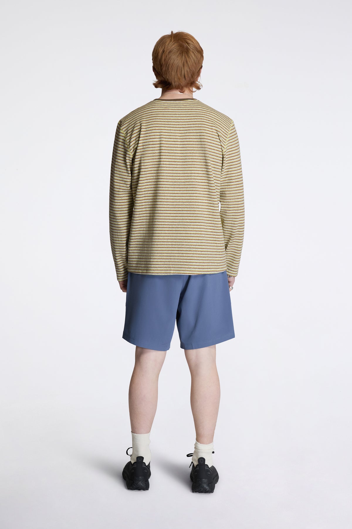 Long Sleeve Stripe Tee Yellow Stripe