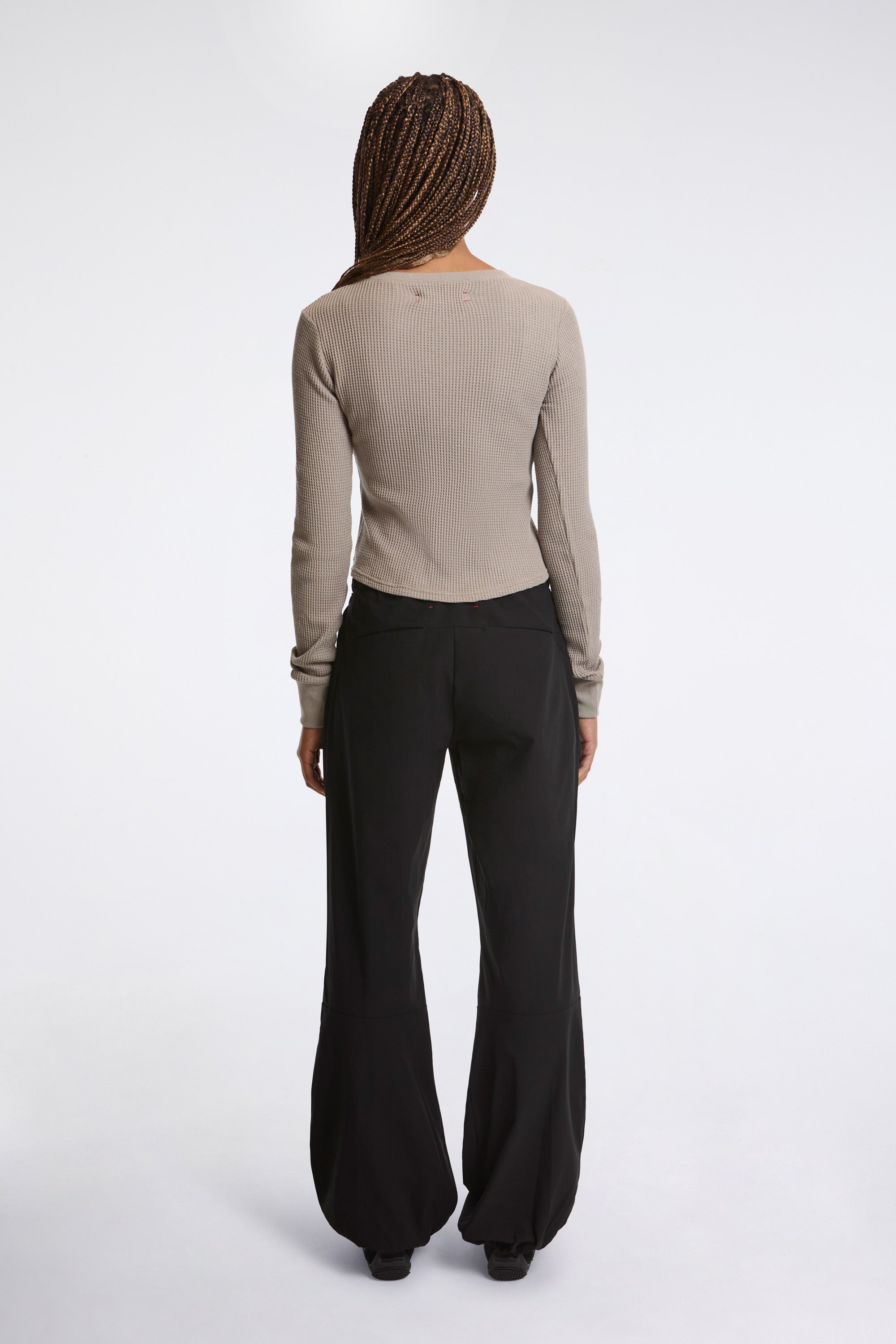 Wide Leg Pants W Black