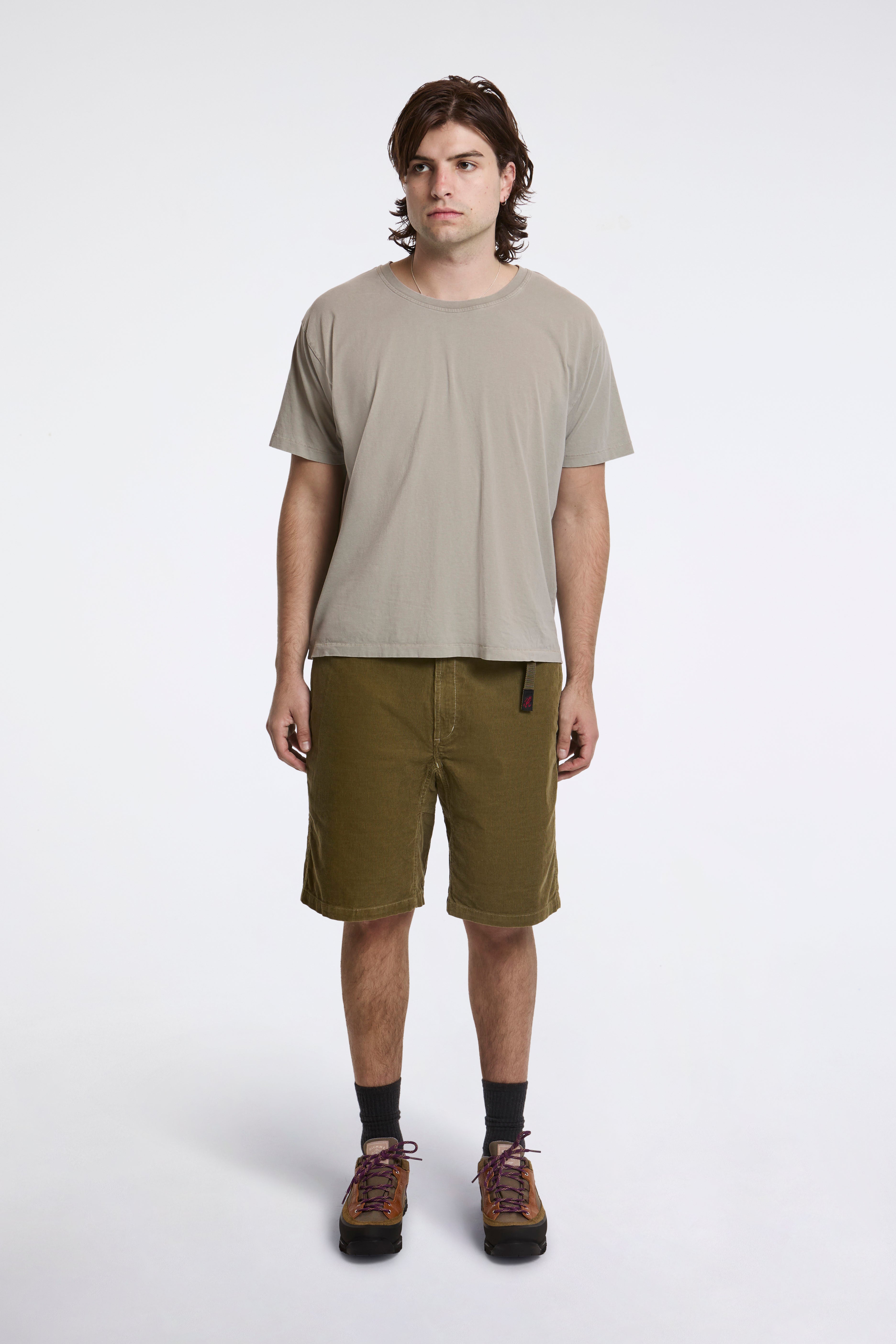 Corduroy G-Short Olive