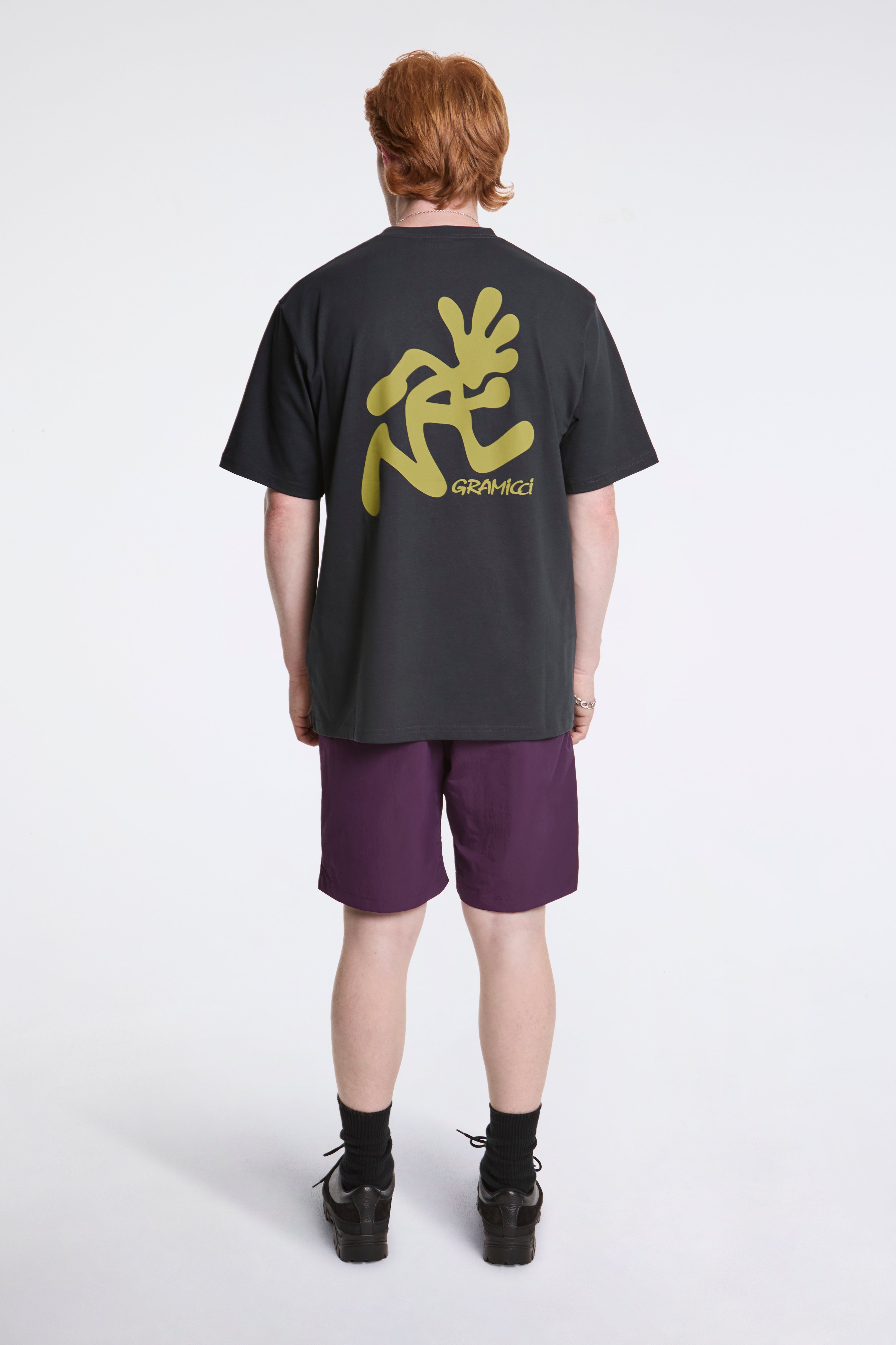 Running Man Tee Green/Black
