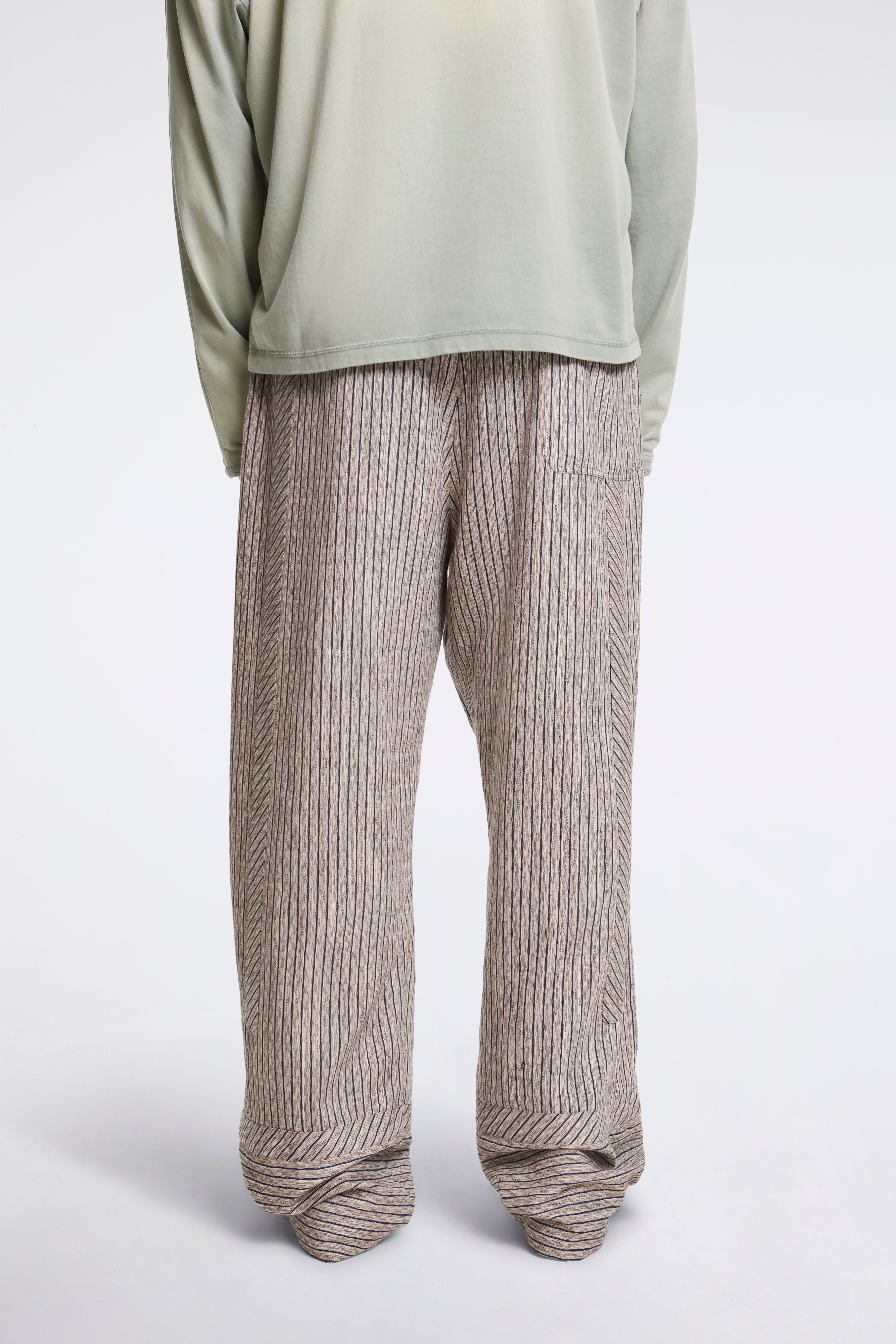 Kyan Trouser Tan & Blue