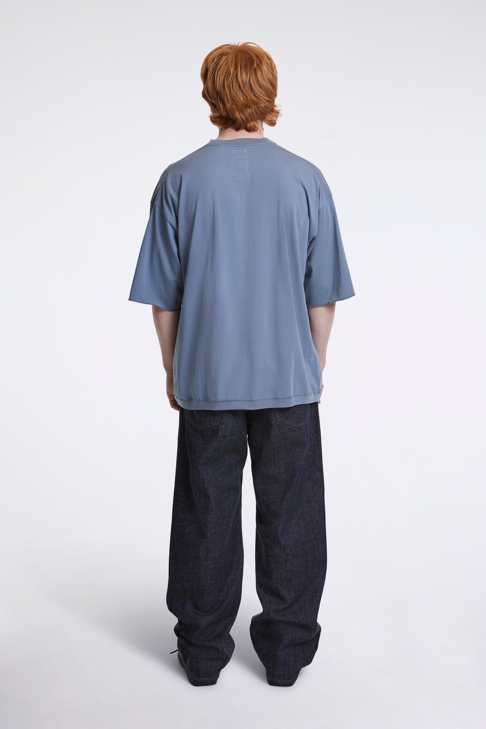 OOAL Pocket Tee Blue Gray