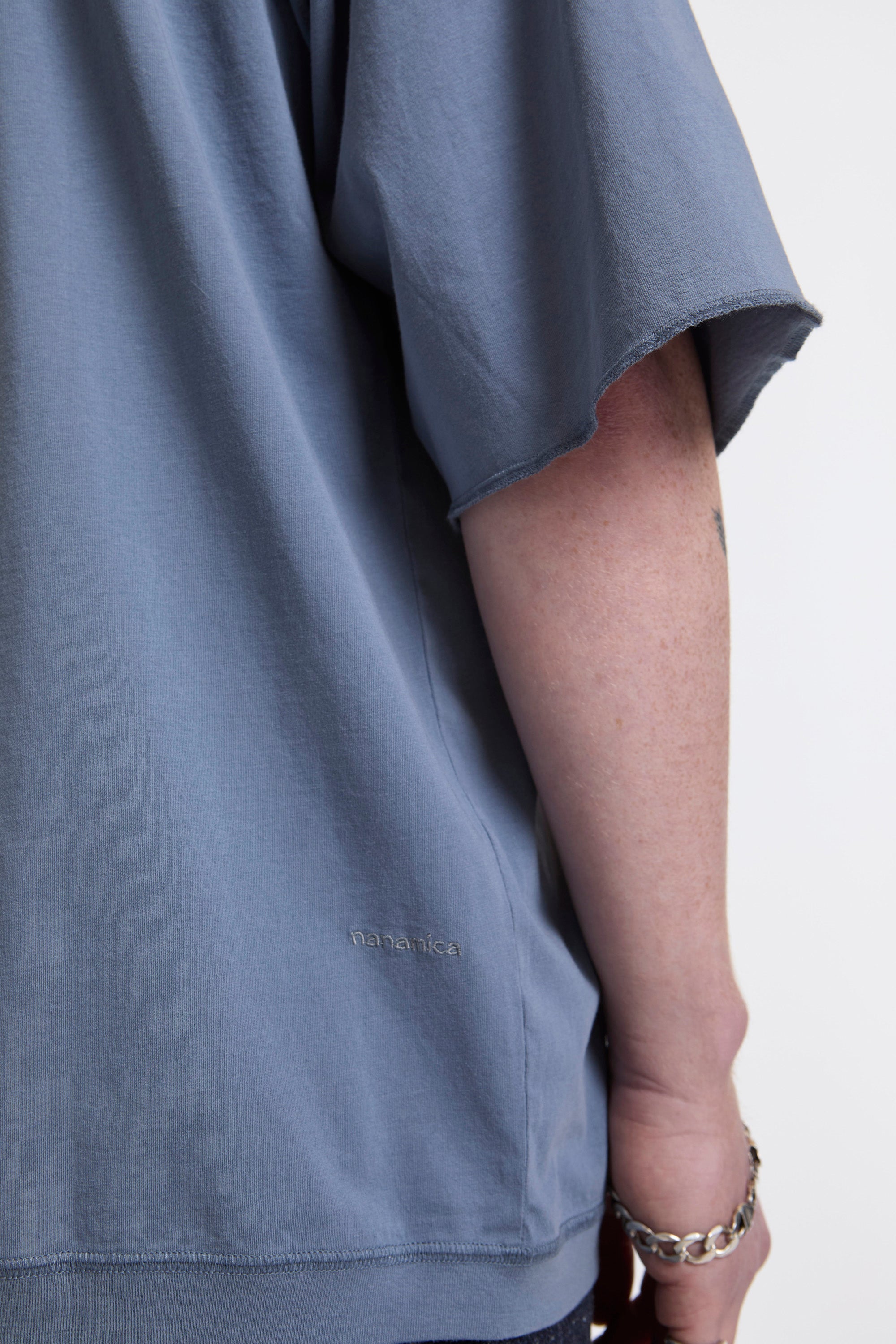 OOAL Pocket Tee Blue Gray