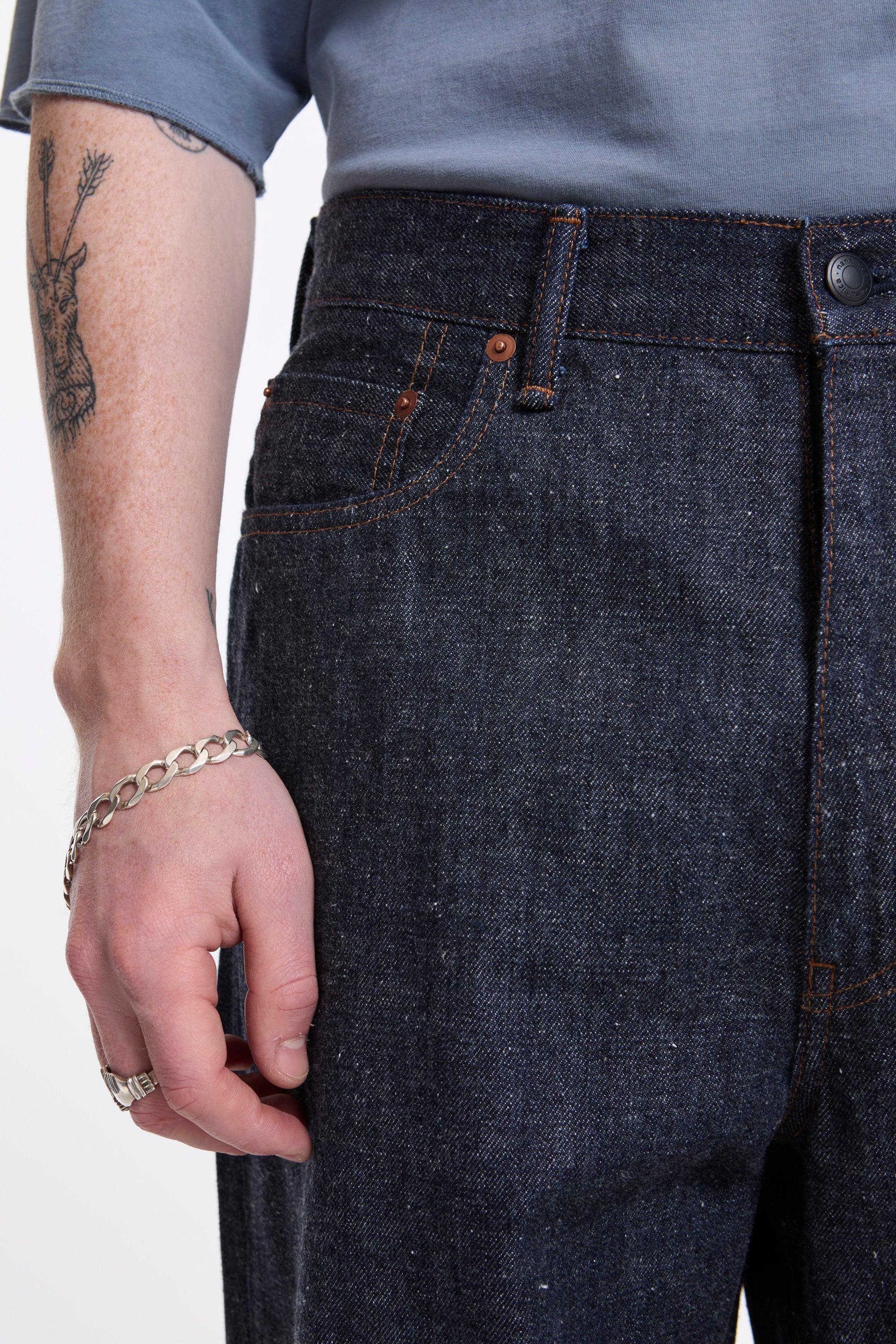 Selvage Denim Pants Indigo
