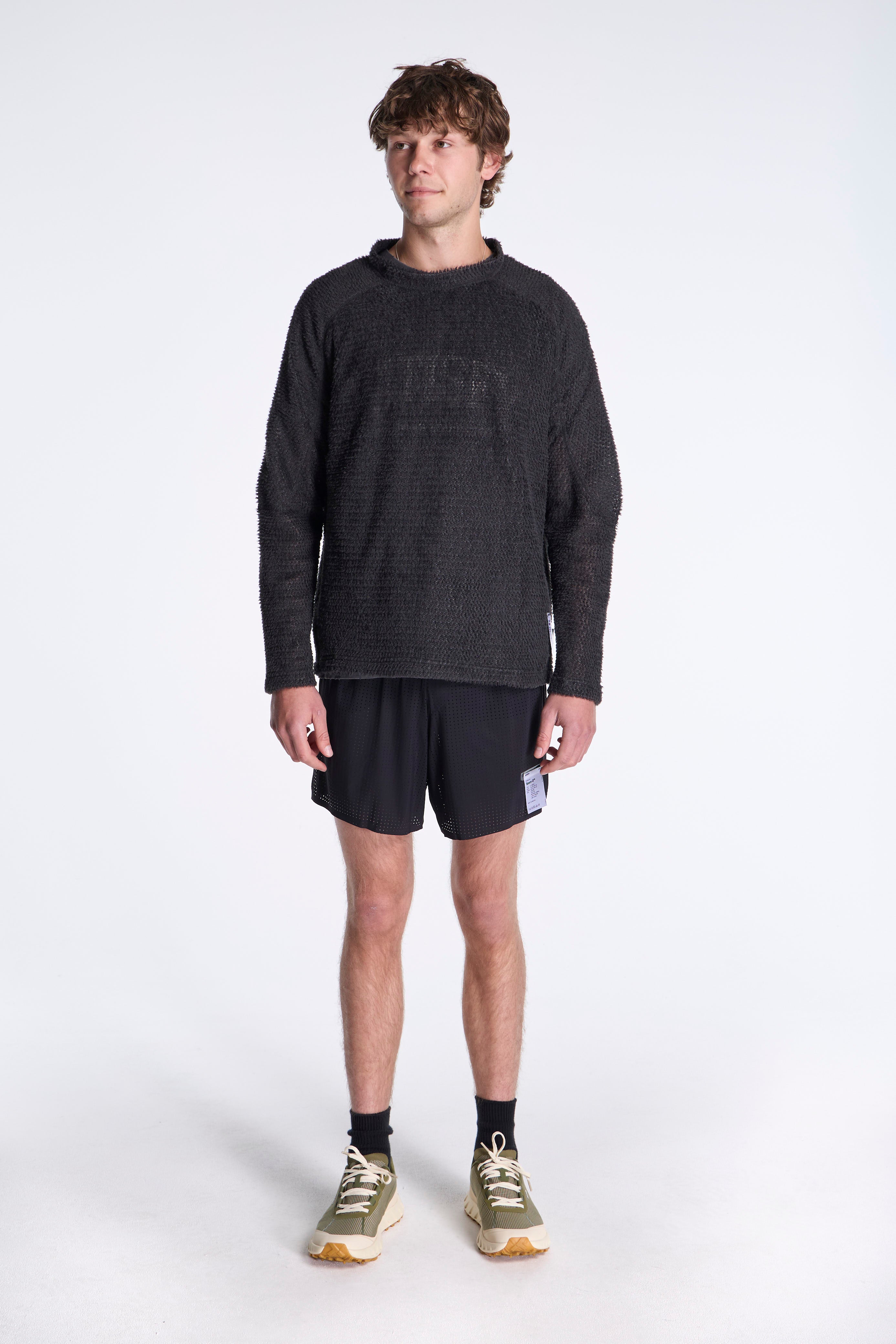 FuzzFleece AD Long Tee Phantom