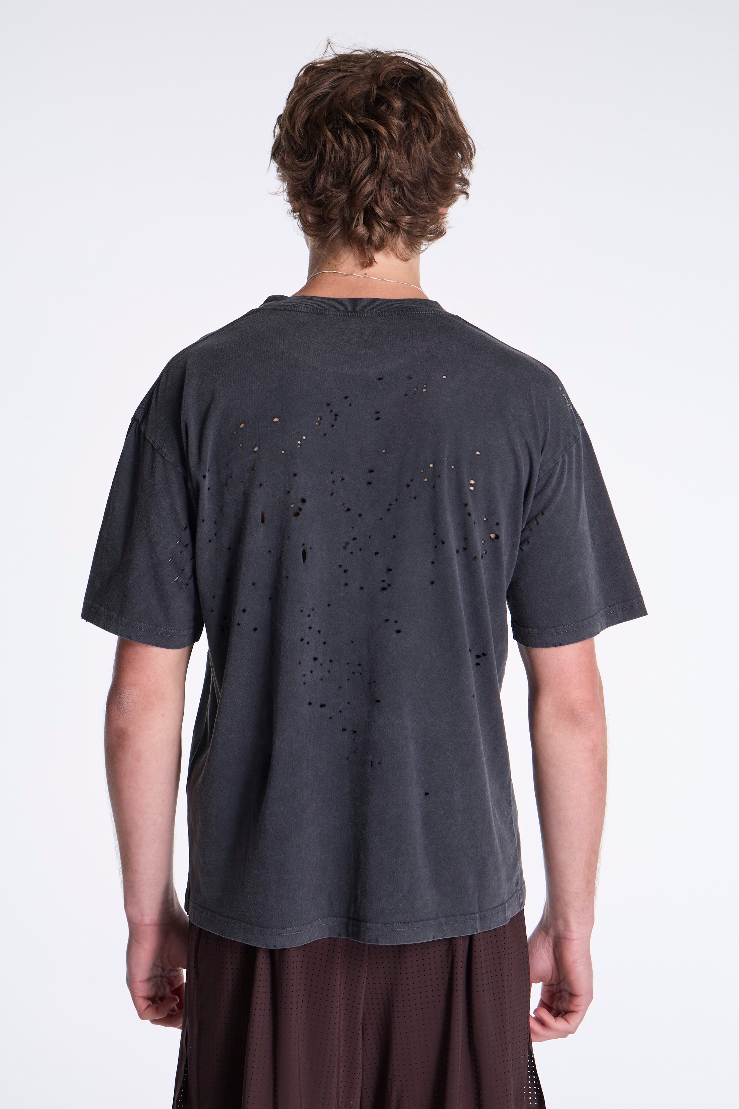 MothTech Logo T-Shirt Aged Black