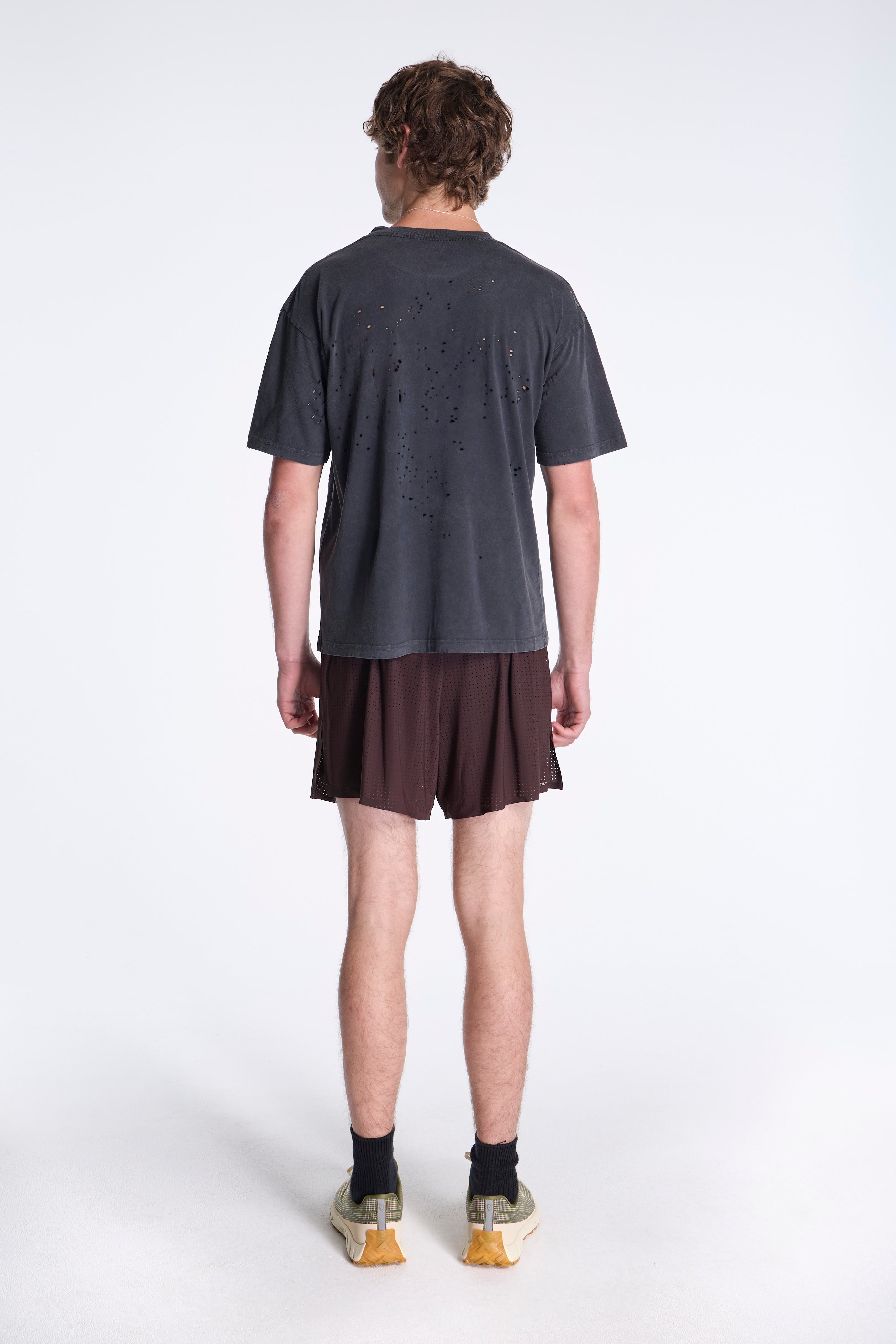 MothTech Logo T-Shirt Aged Black