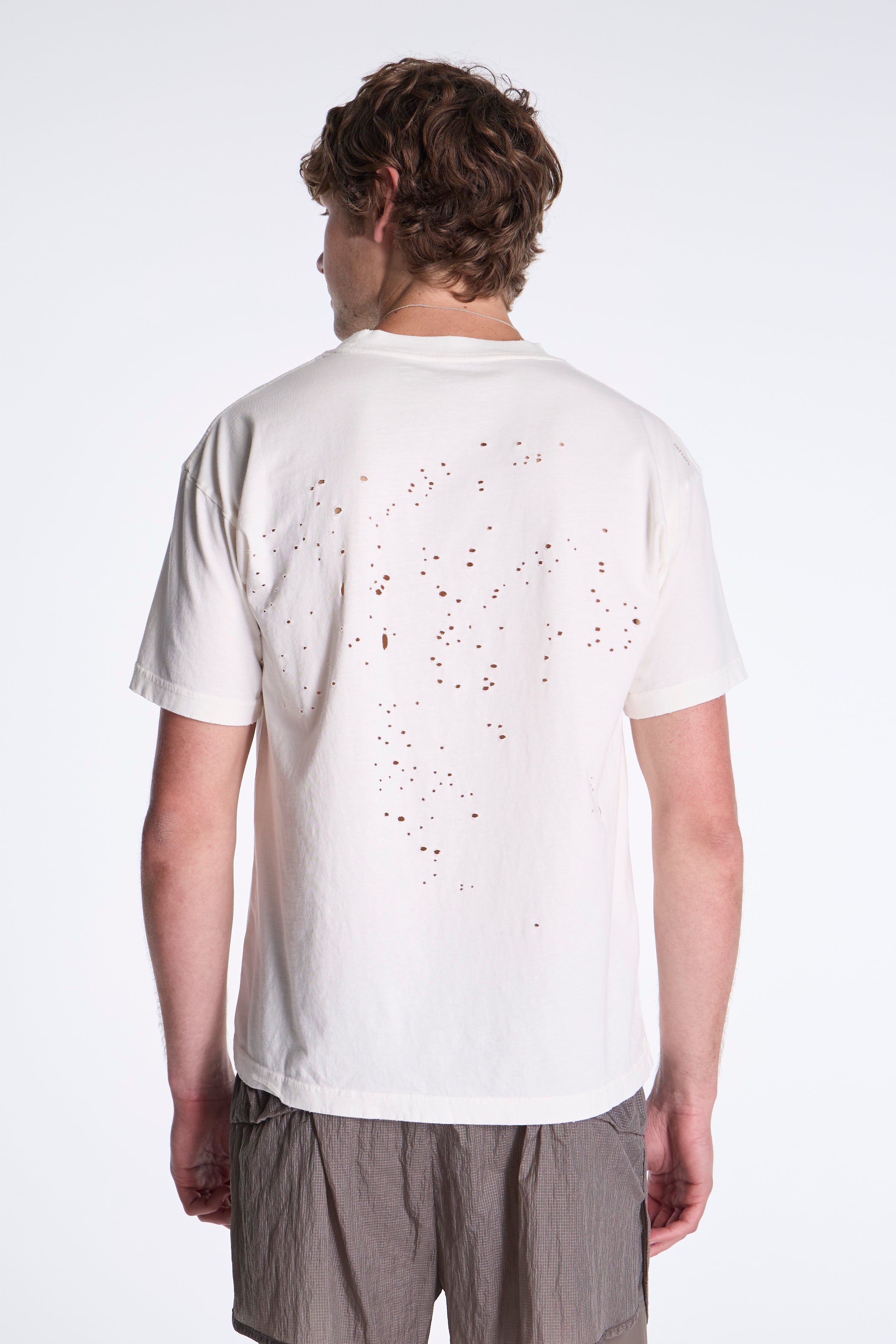 MothTech Logo T-Shirt Off White