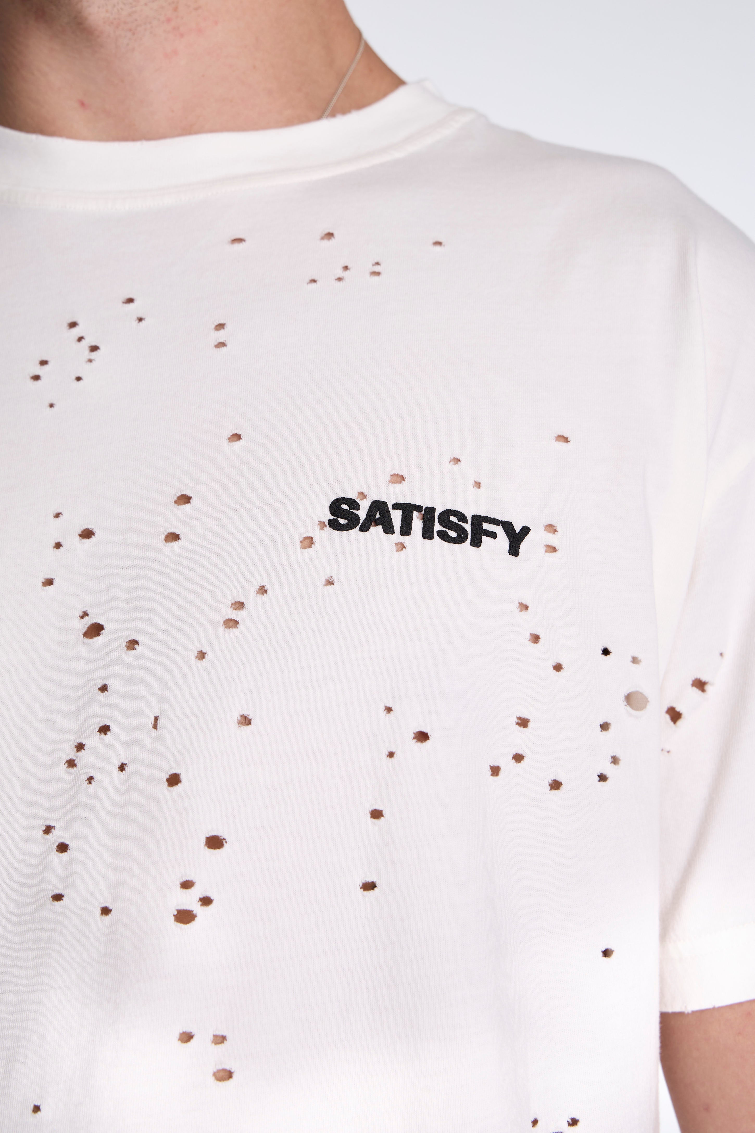 MothTech Logo T-Shirt Off White