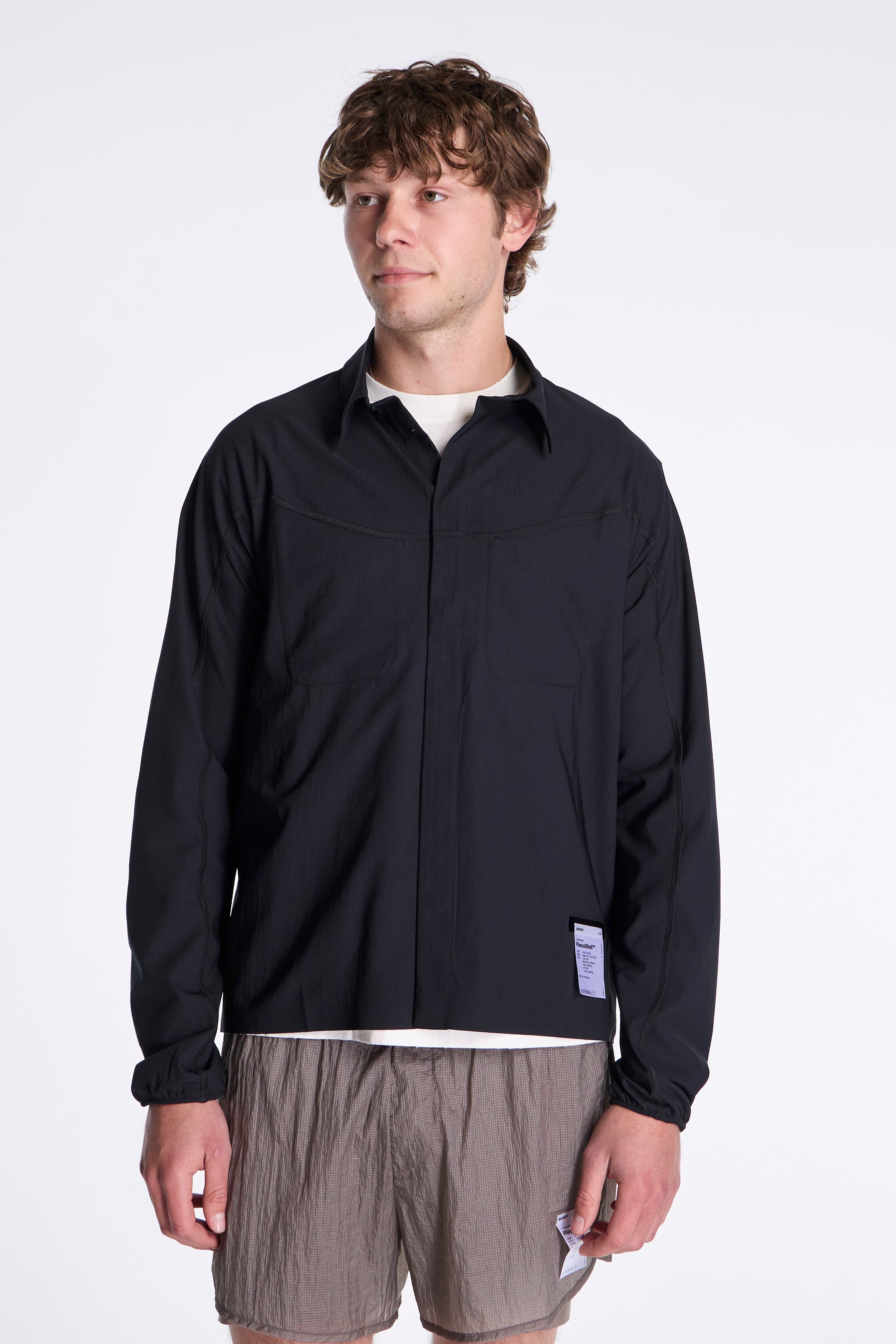 Peaceshell River Shirt Black