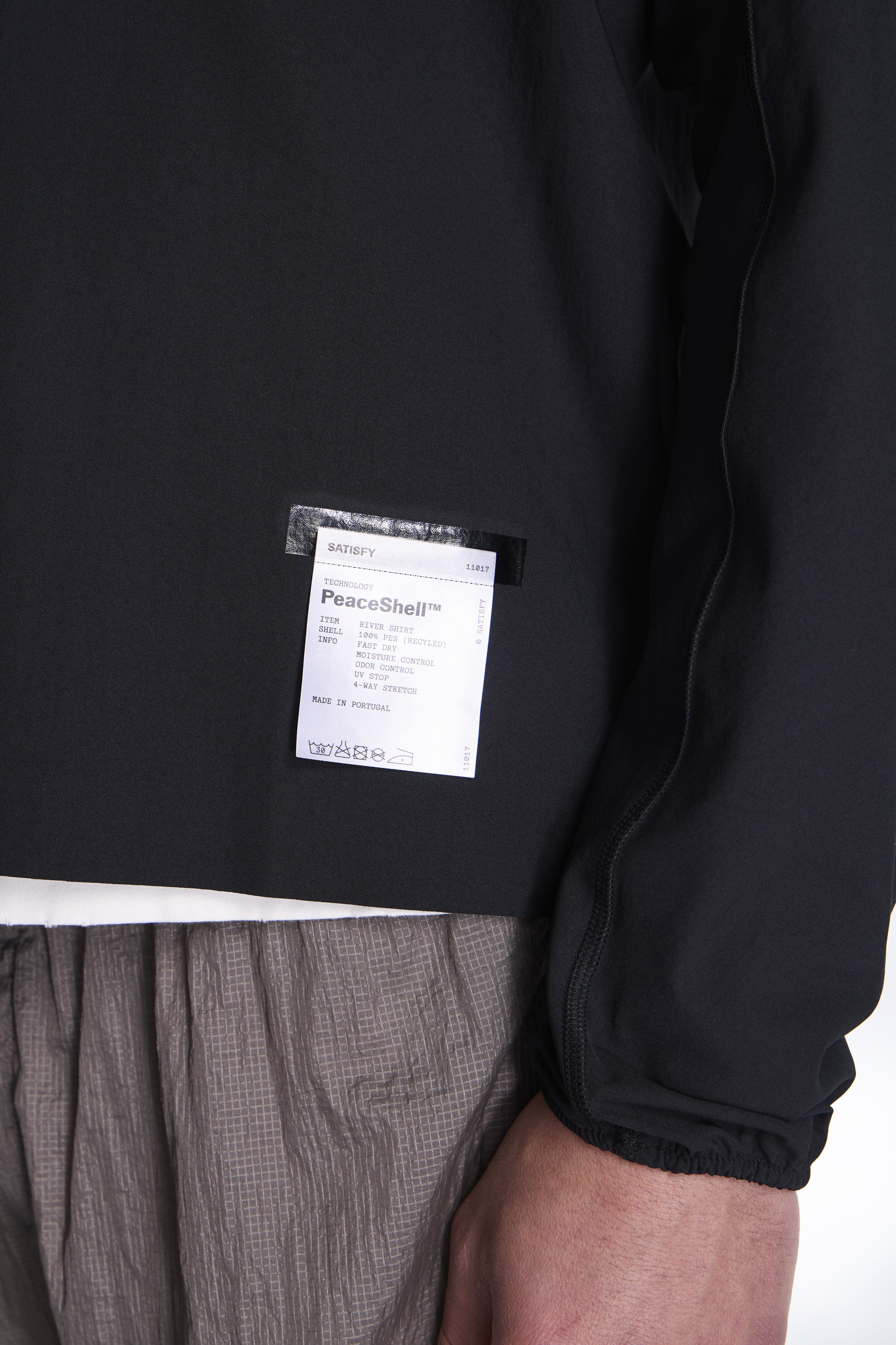 Peaceshell River Shirt Black