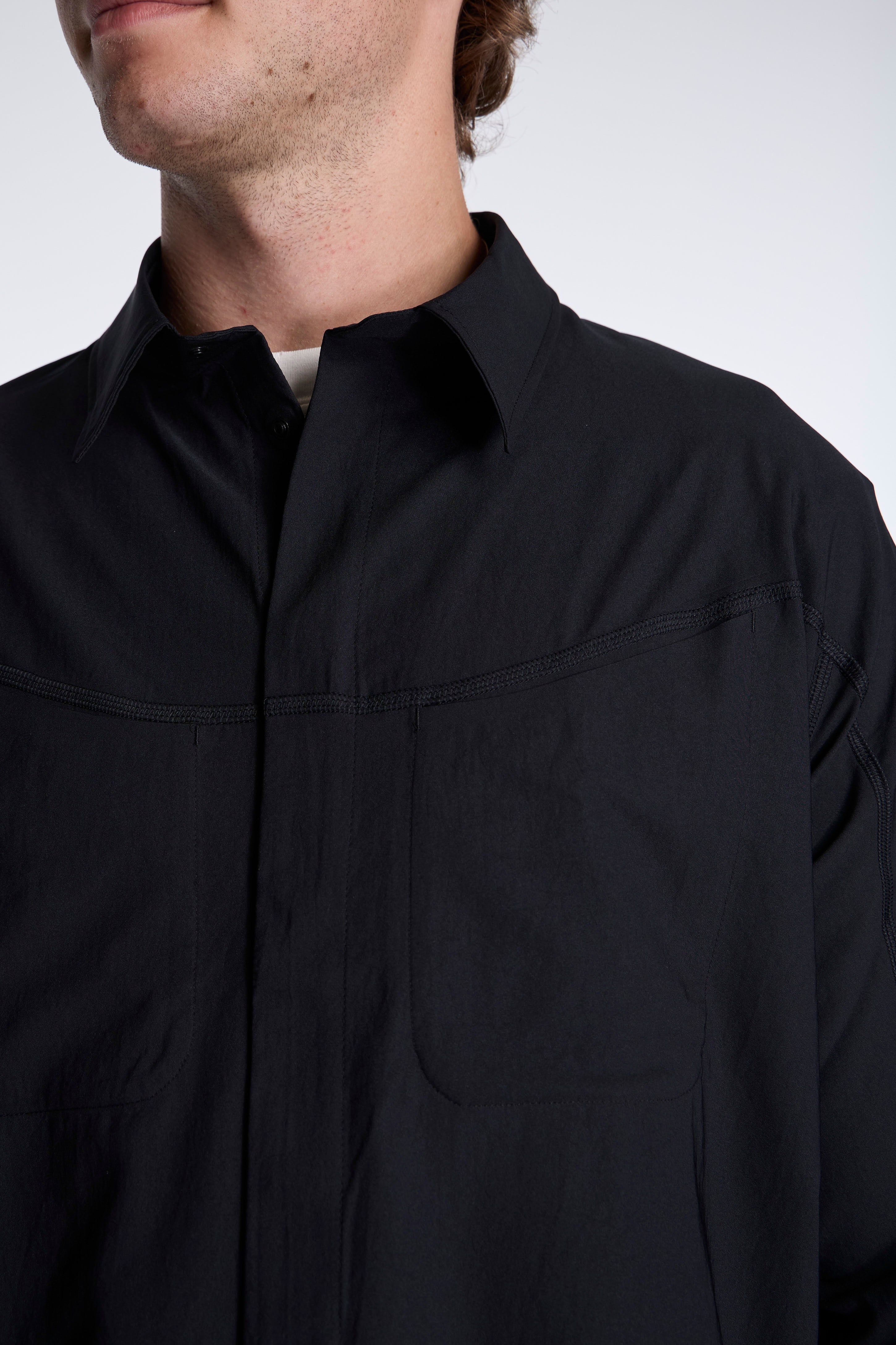 Peaceshell River Shirt Black