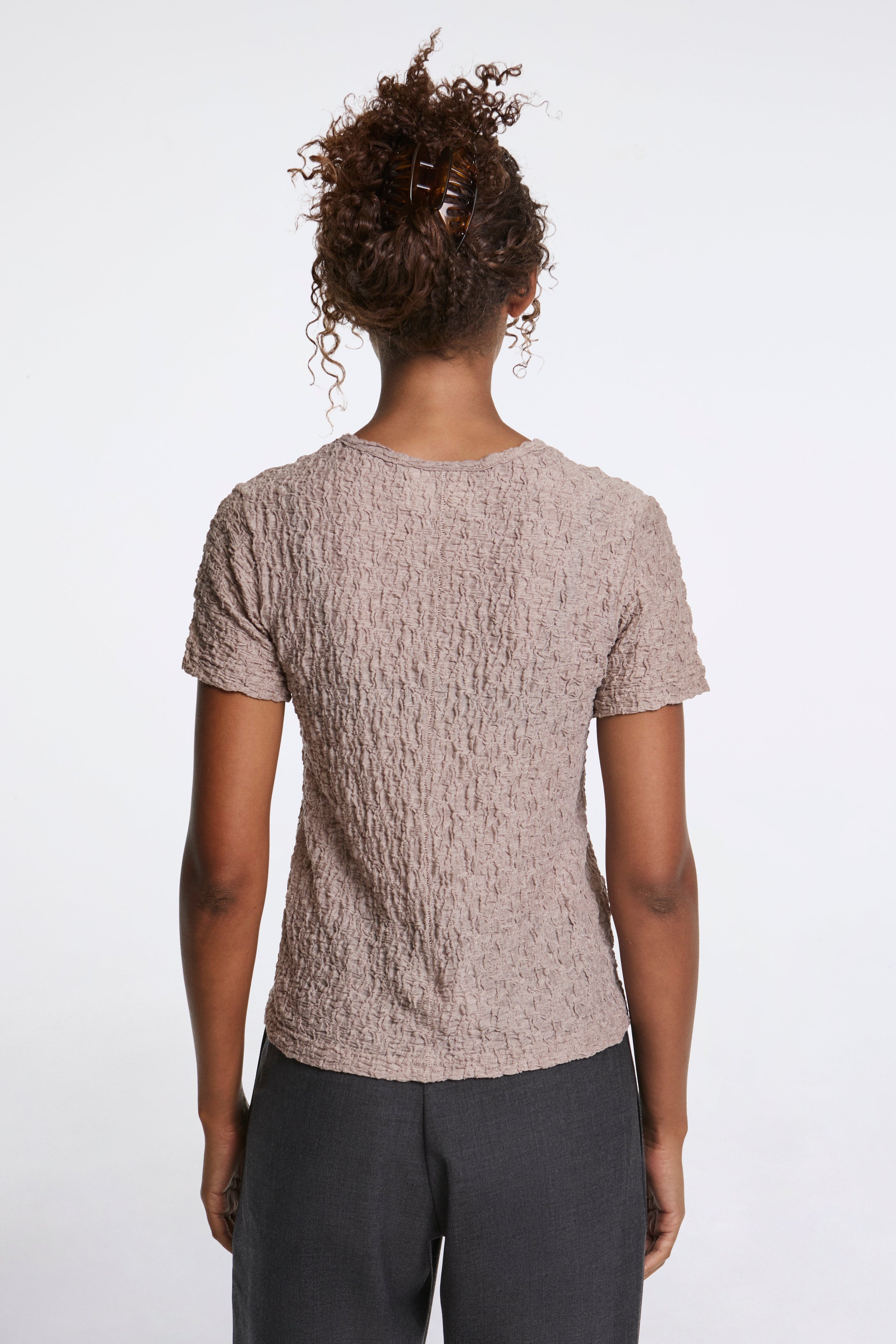 Slim Tee Taupe
