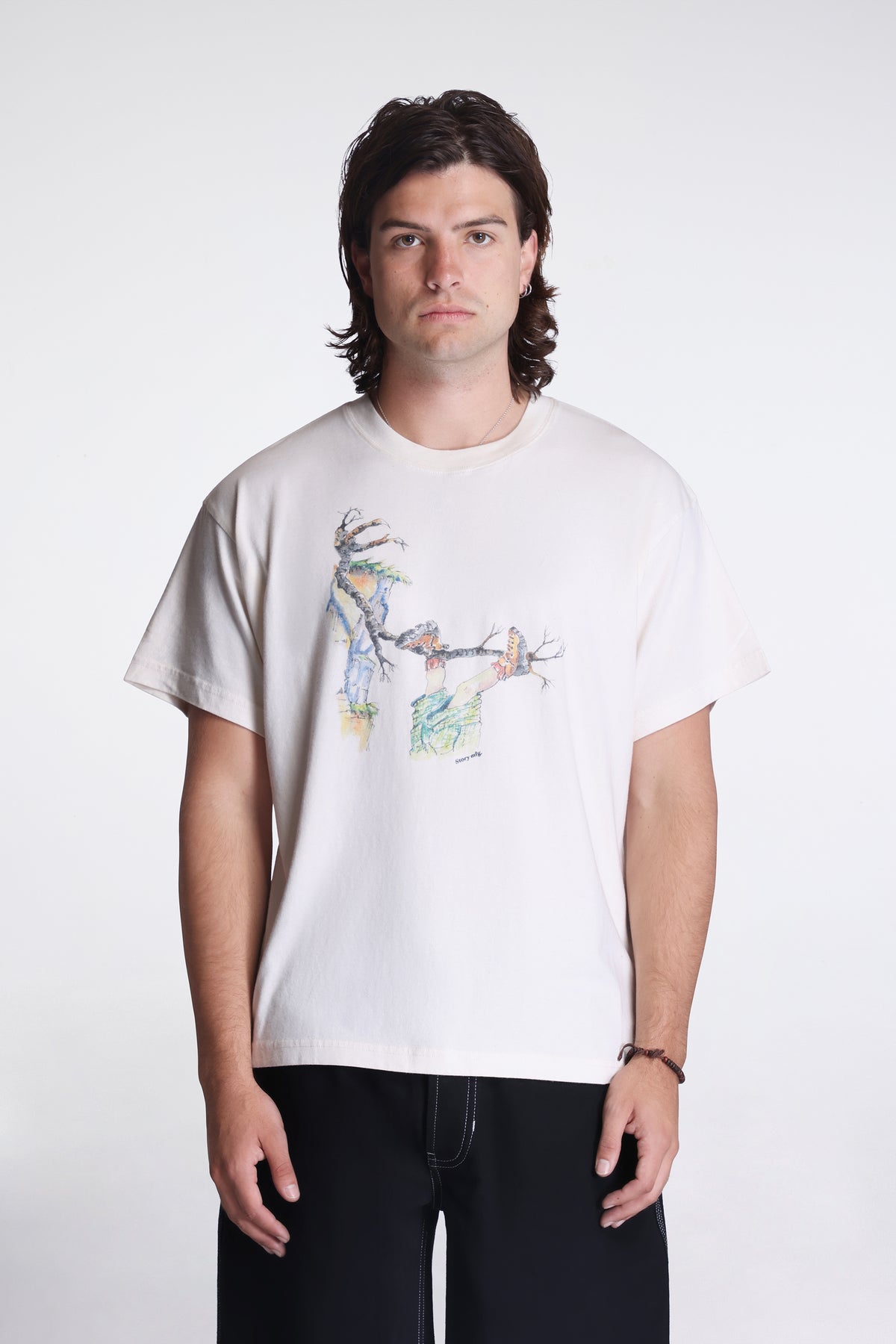 Grateful Tee SS Ecru I'm Stuck
