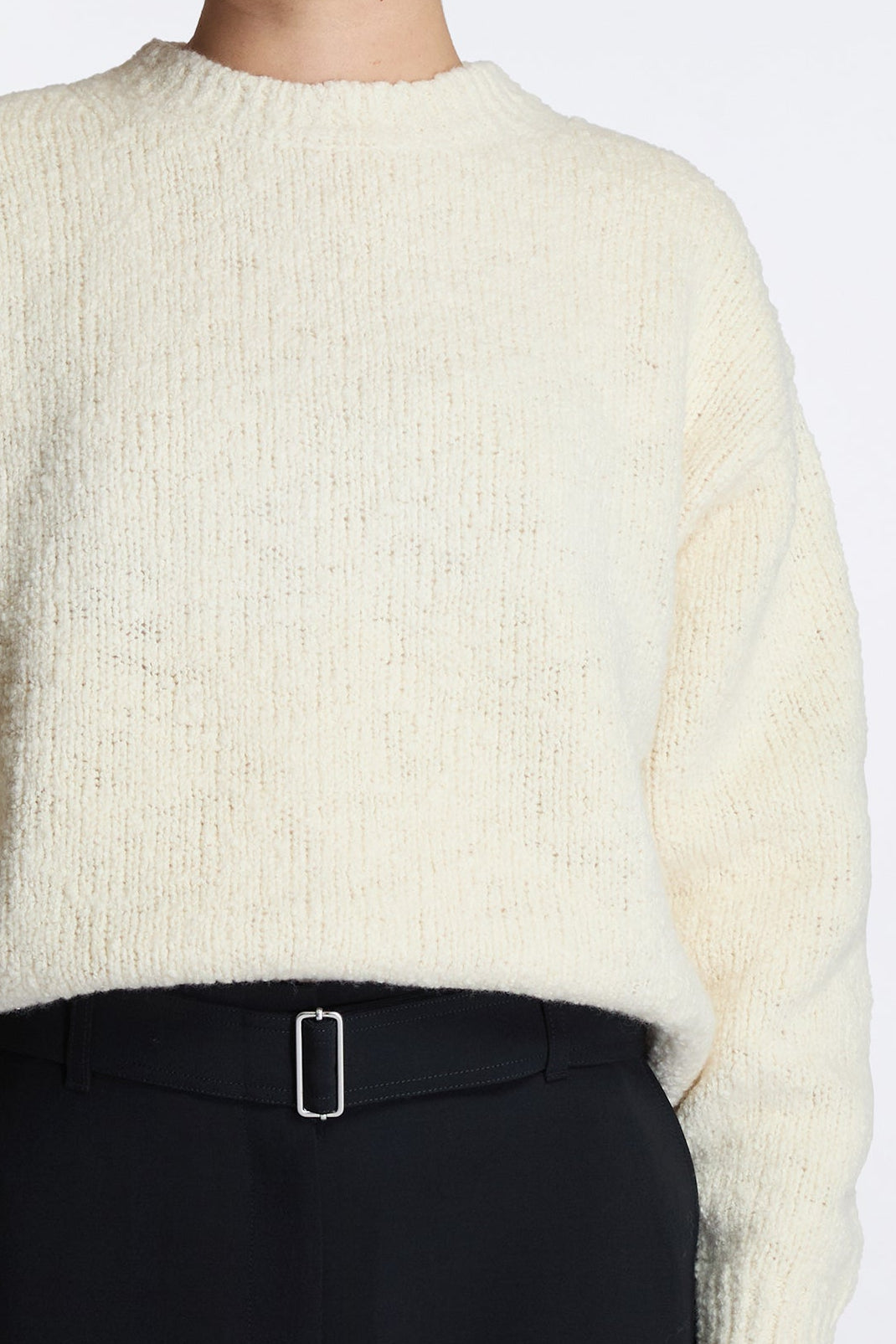 Maele Oversized Sweater Cream