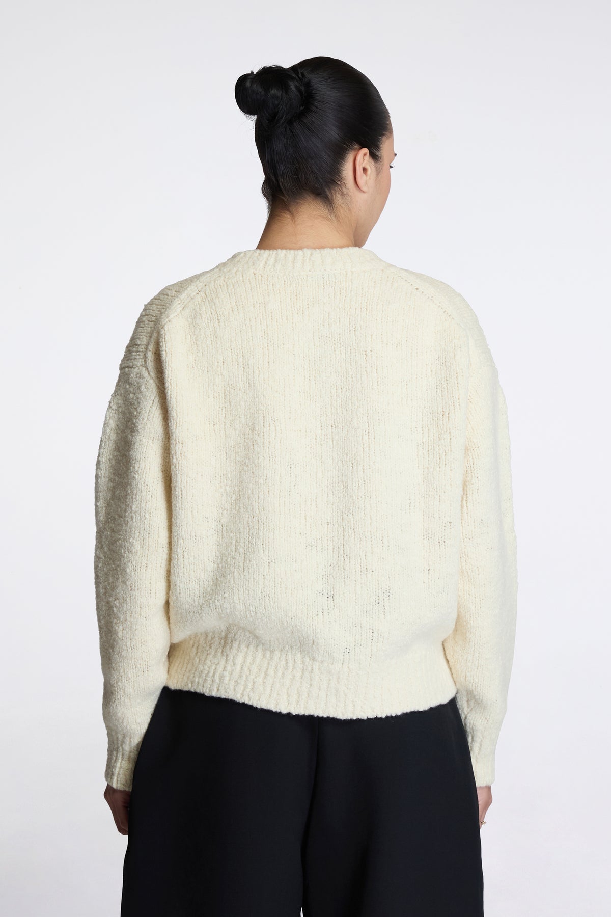 Maele Oversized Sweater Cream