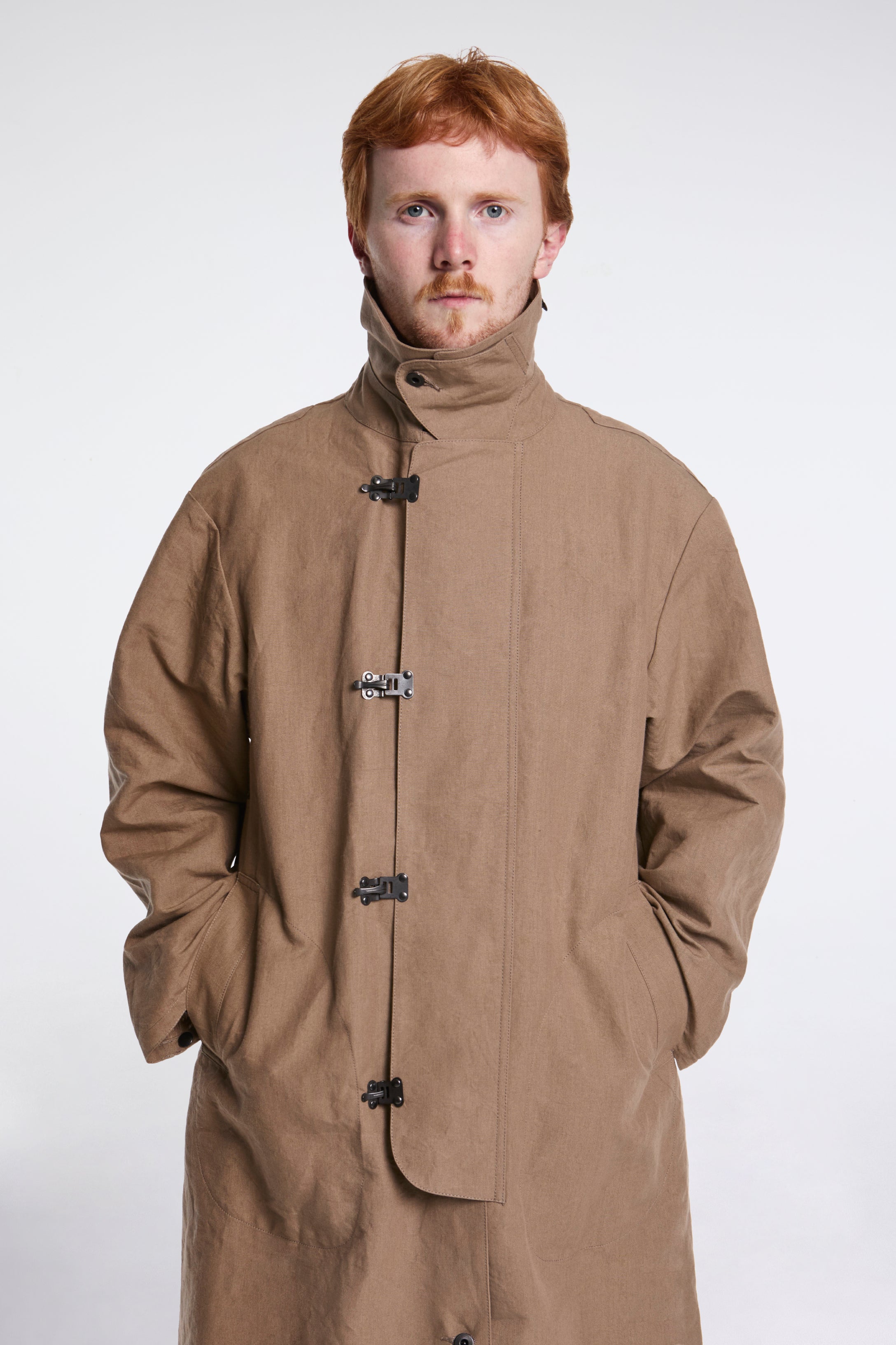 Lot.411 M-1918 Rain Coat Beige