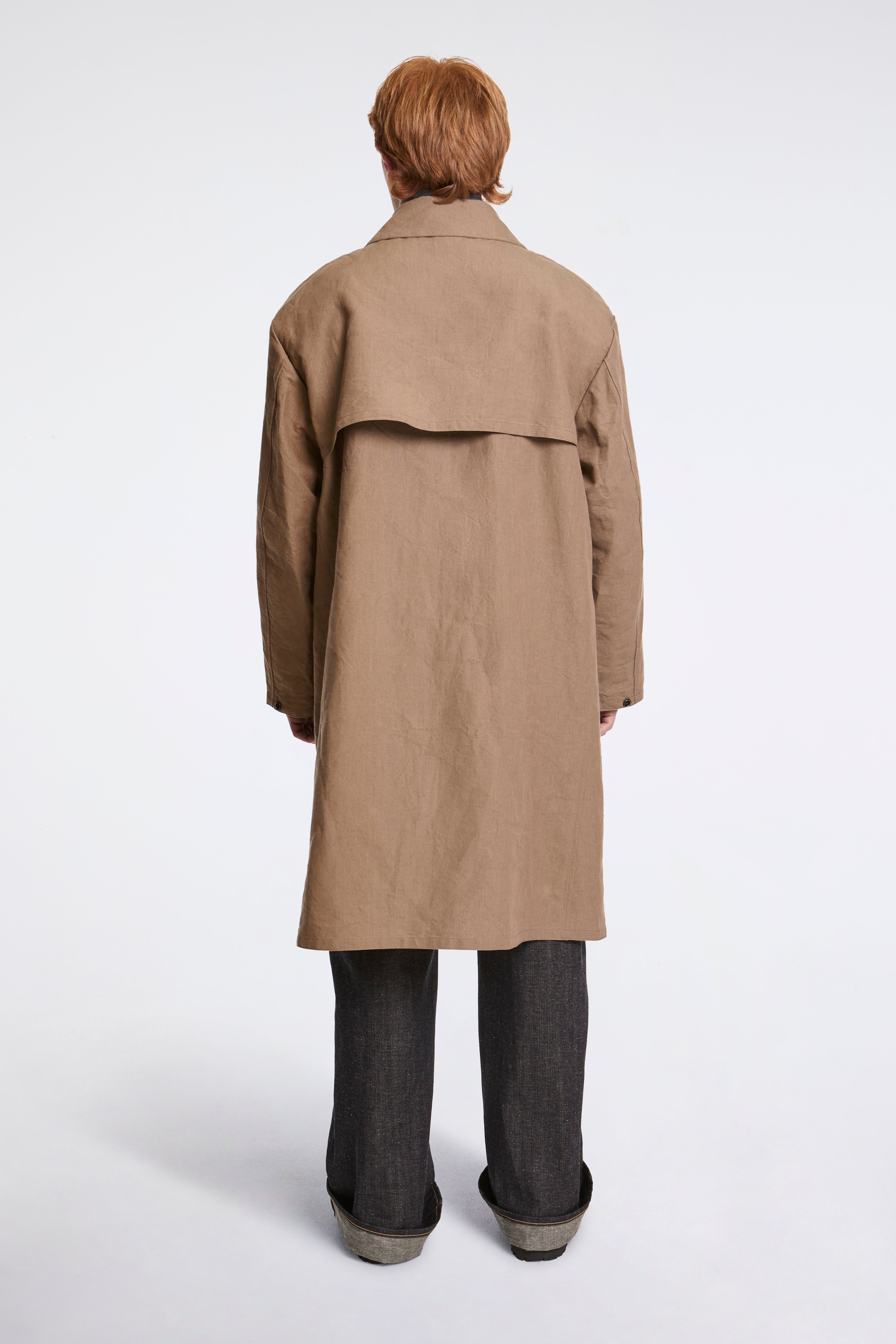 Lot.411 M-1918 Rain Coat Beige