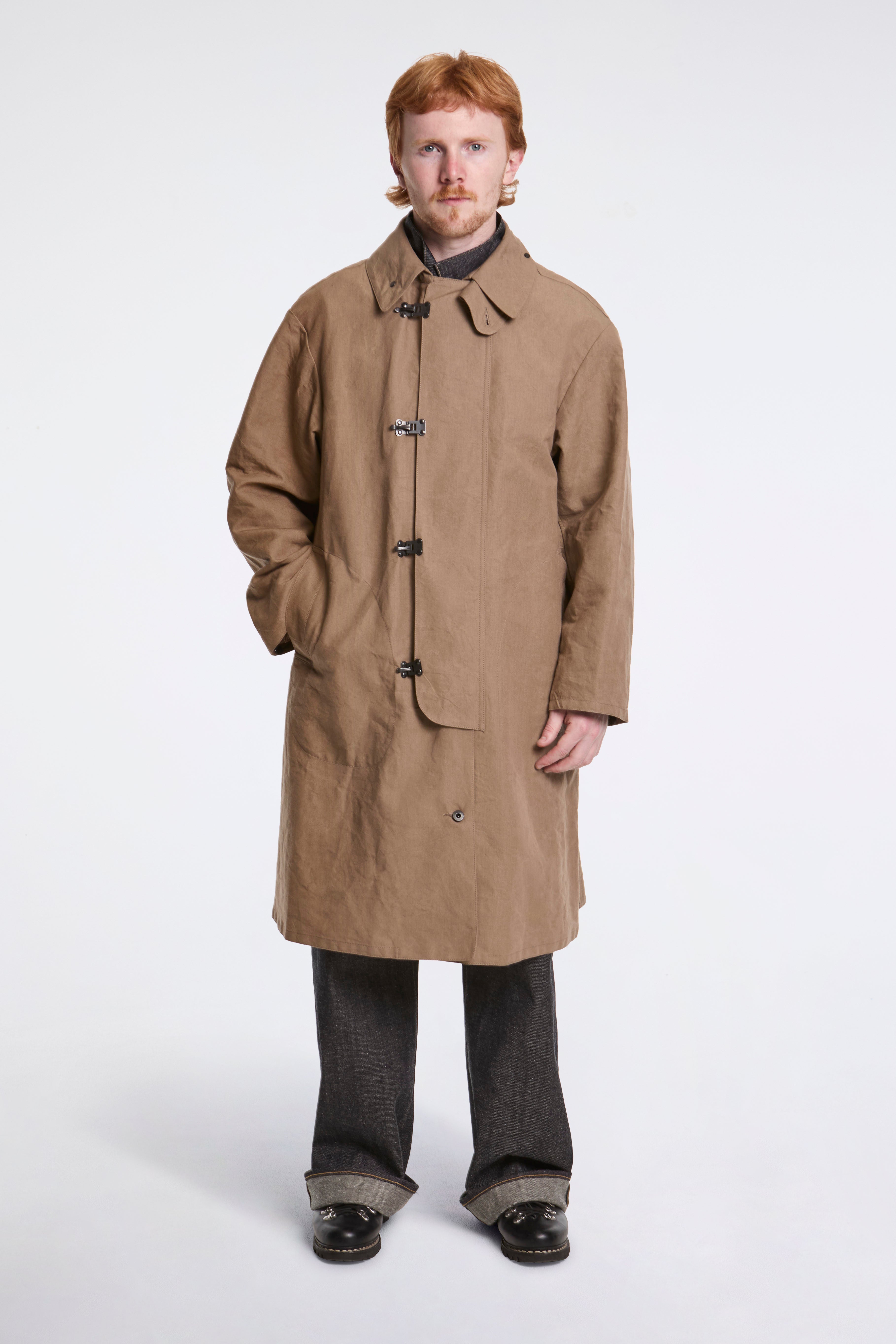 Lot.411 M-1918 Rain Coat Beige