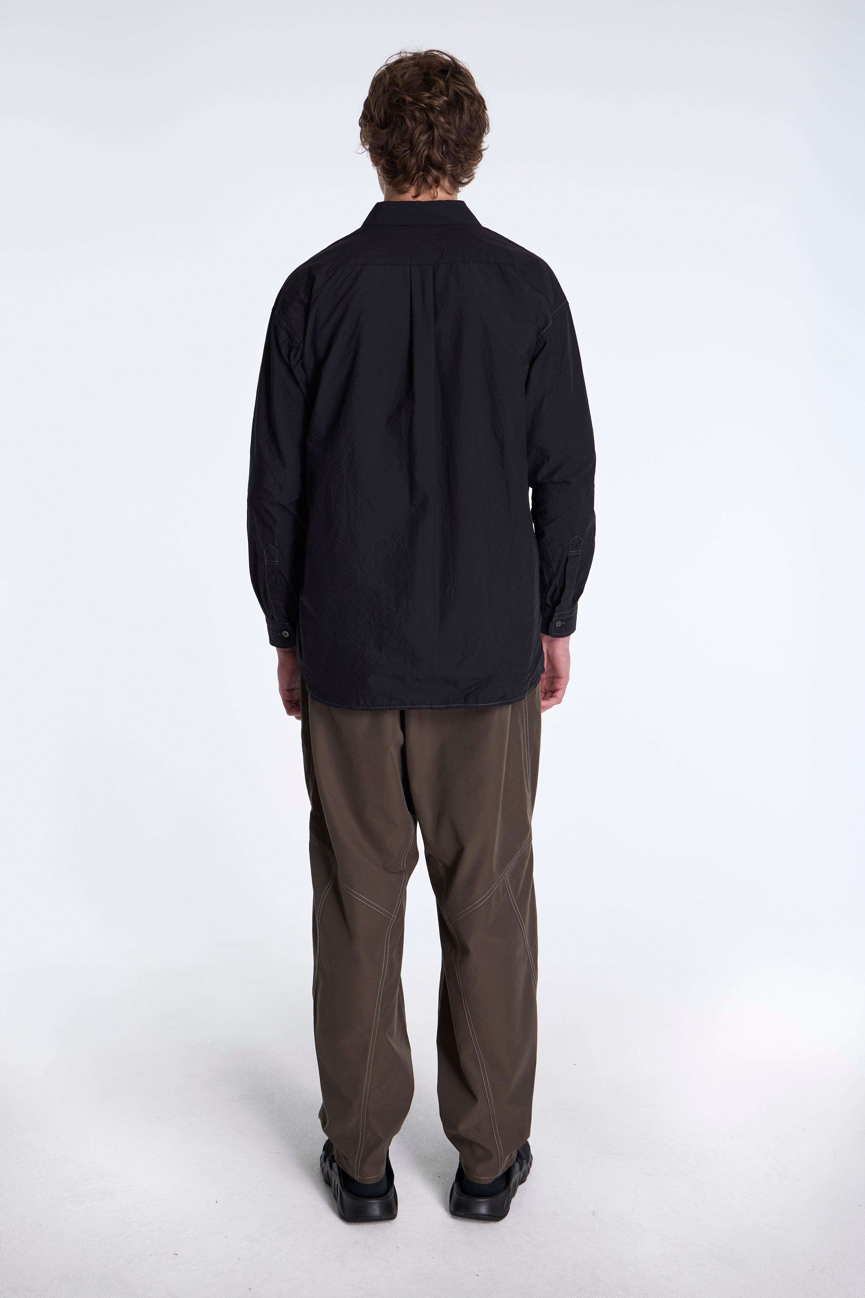 High Count Cloth Wide Pants L.Khaki