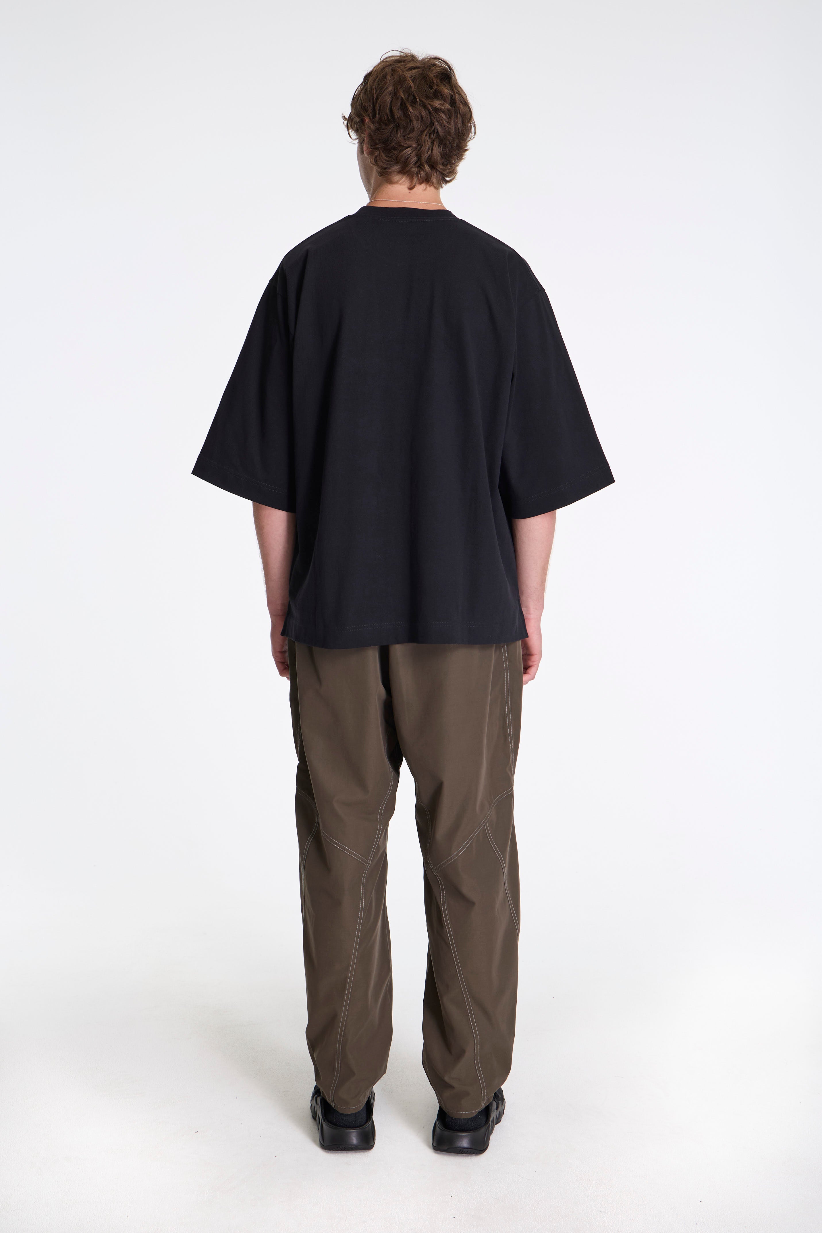 Heavy Cotton Pocket HS Tee Black