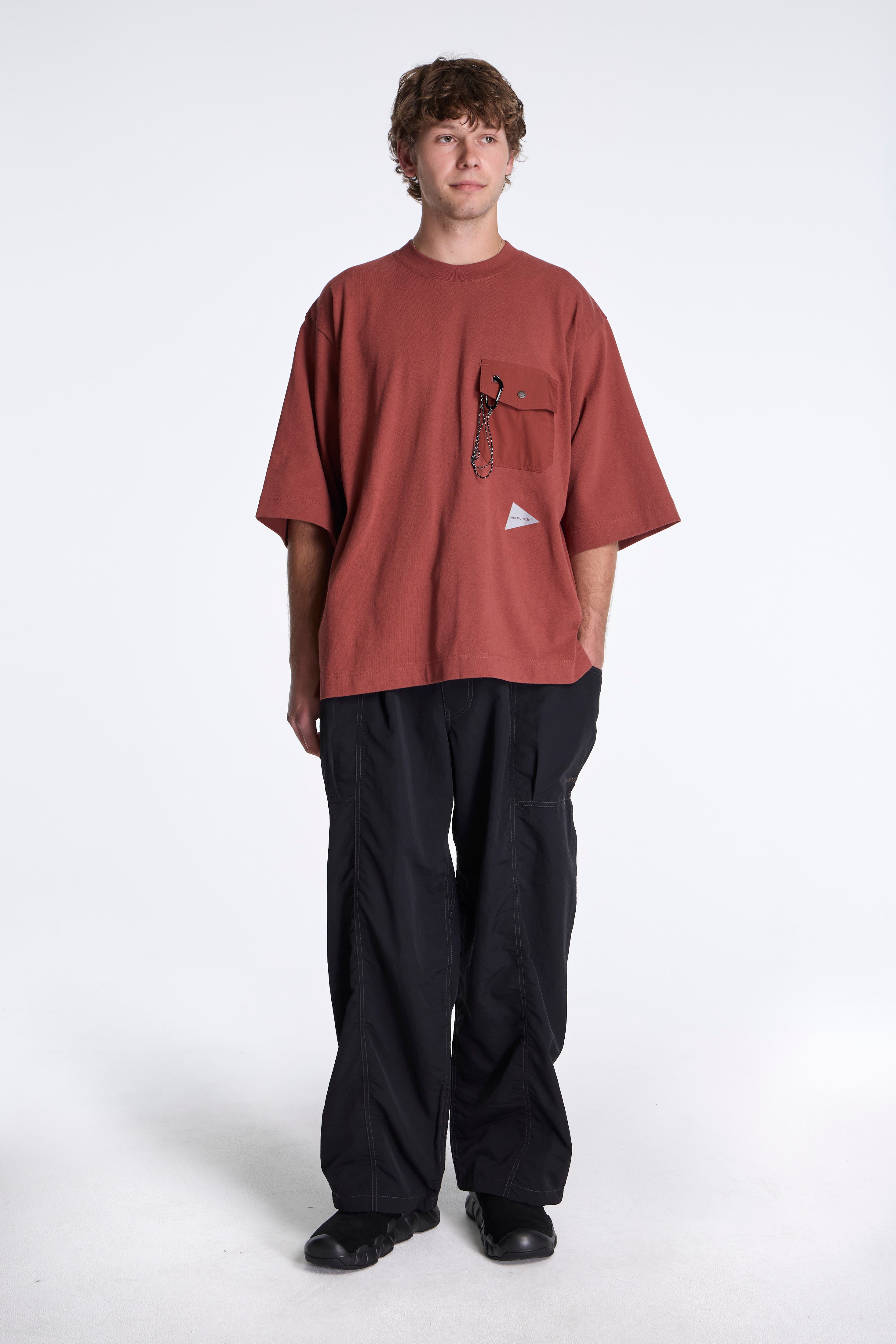 Heavy Cotton Pocket HS Tee Red