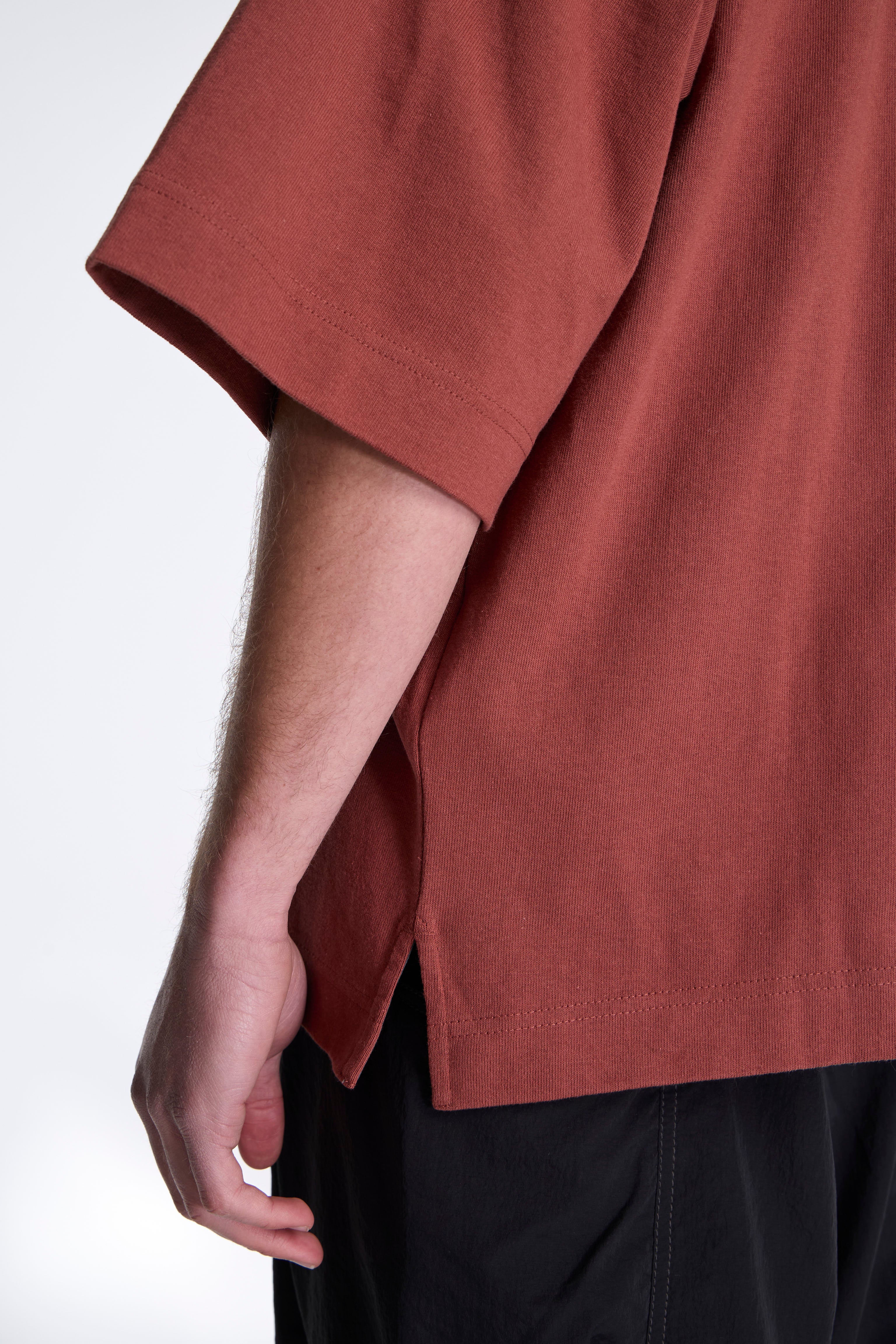 Heavy Cotton Pocket HS Tee Red
