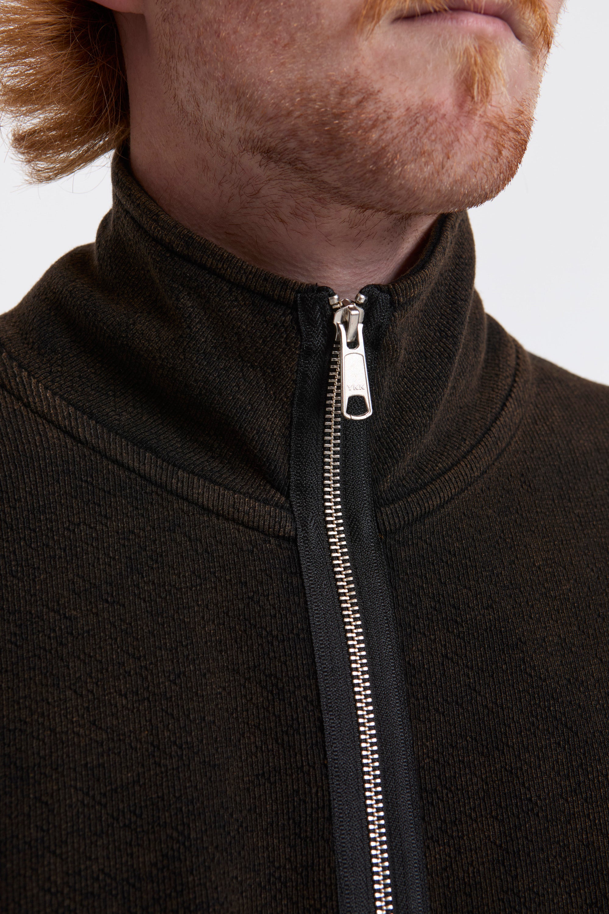 Covet Full Zip Burned Black