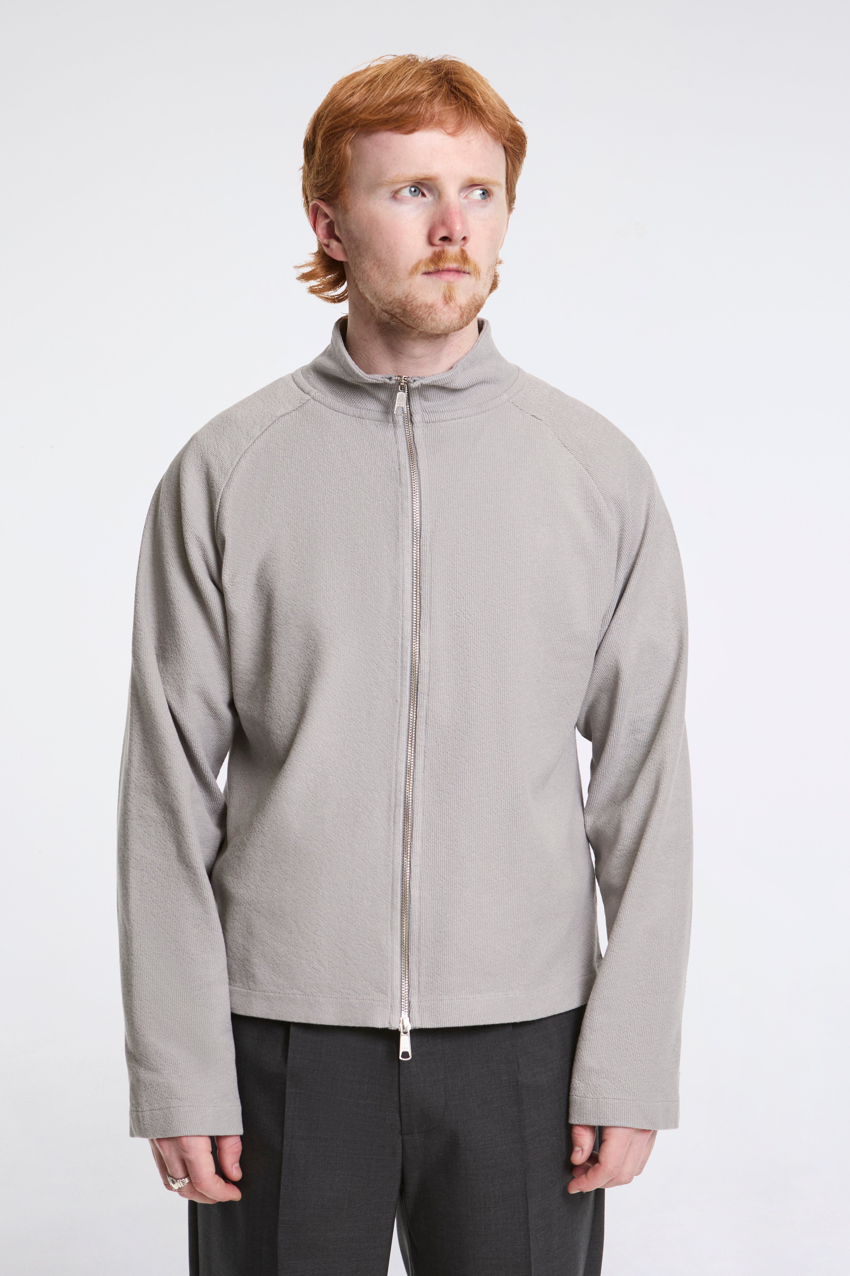 Leisure Zip Up Mineral Grey Needle Jump