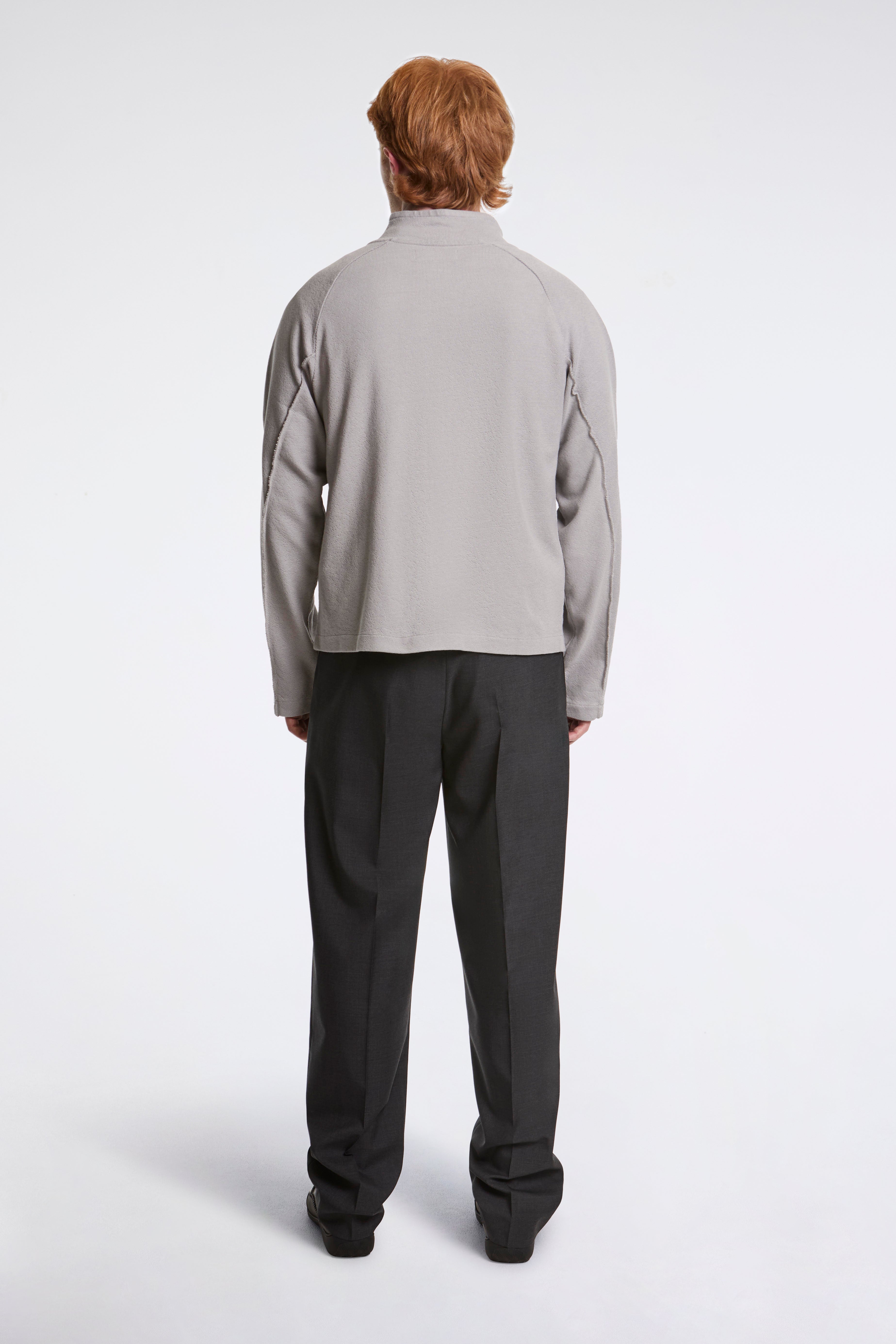 Leisure Zip Up Mineral Grey Needle Jump