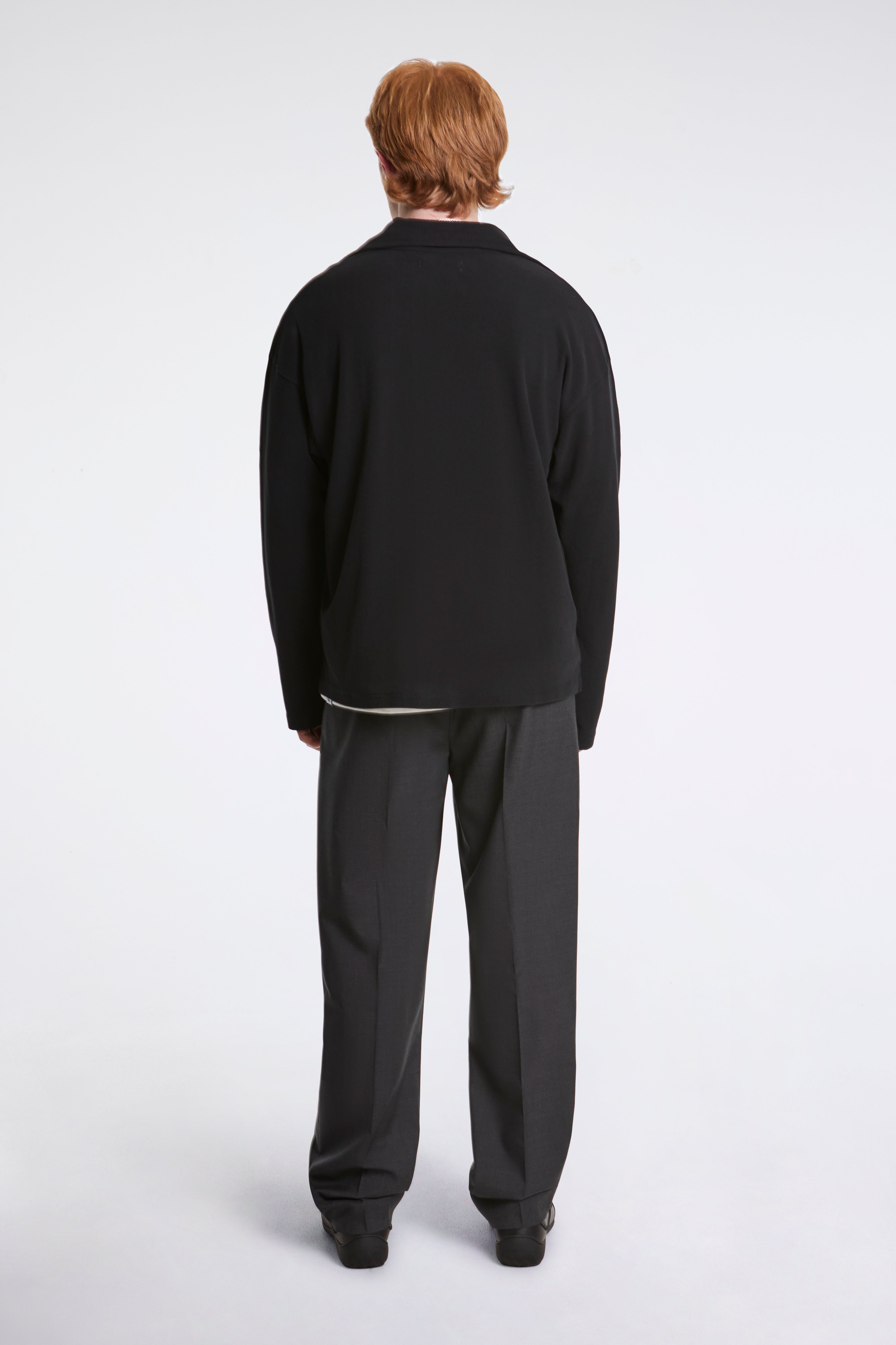 Classic Trousers Dark Grey Grain