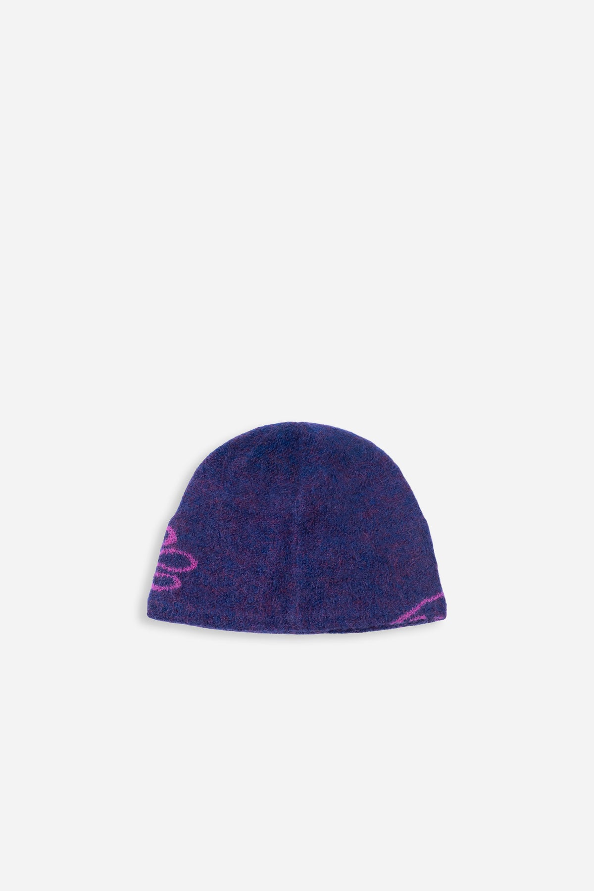 Exploration Mohair Mixed Beanie Purple
