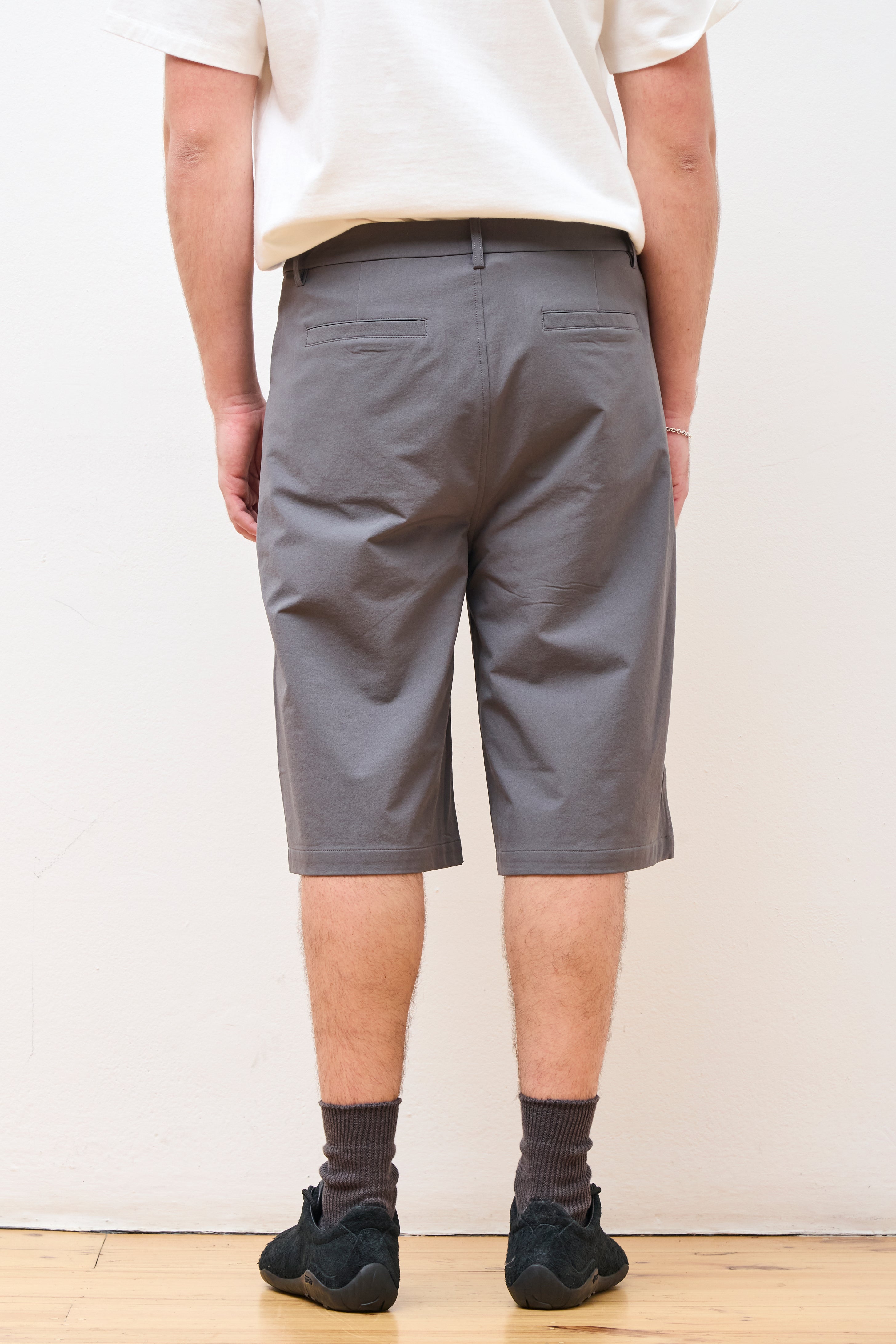 Lt Soft Shell Shorts Dk Grey