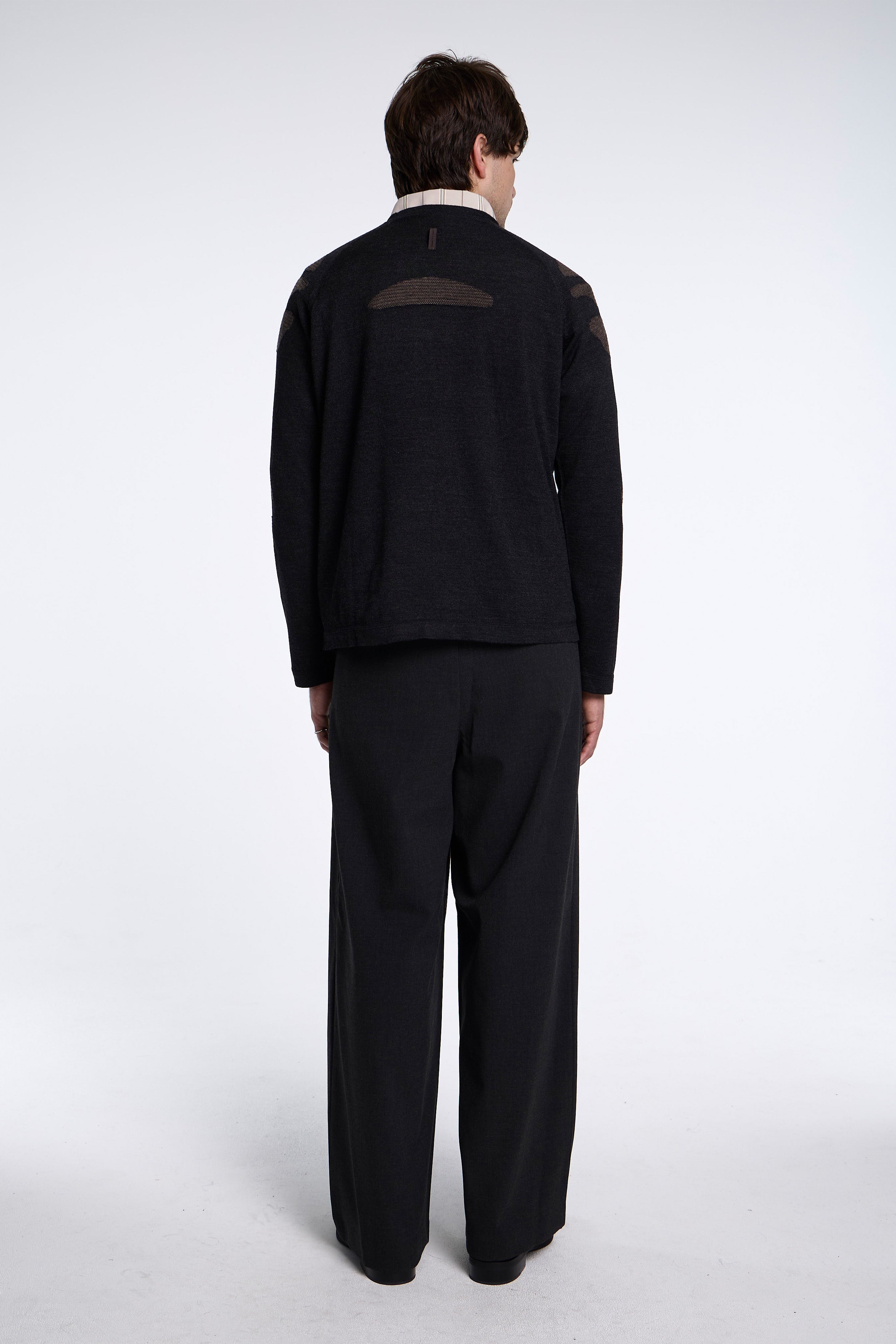 Mediter Knitted Longsleeve Shungite Black