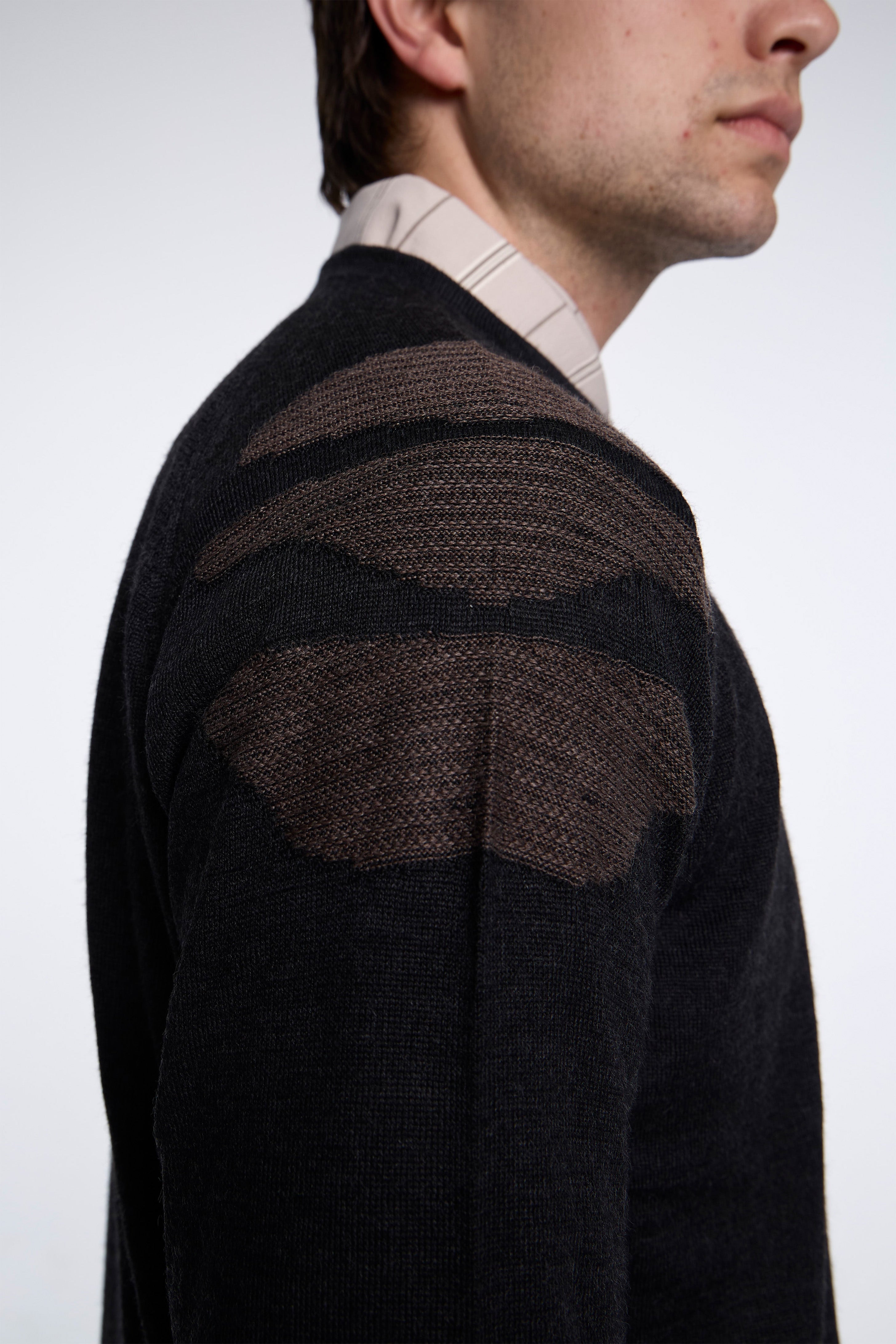 Mediter Knitted Longsleeve Shungite Black