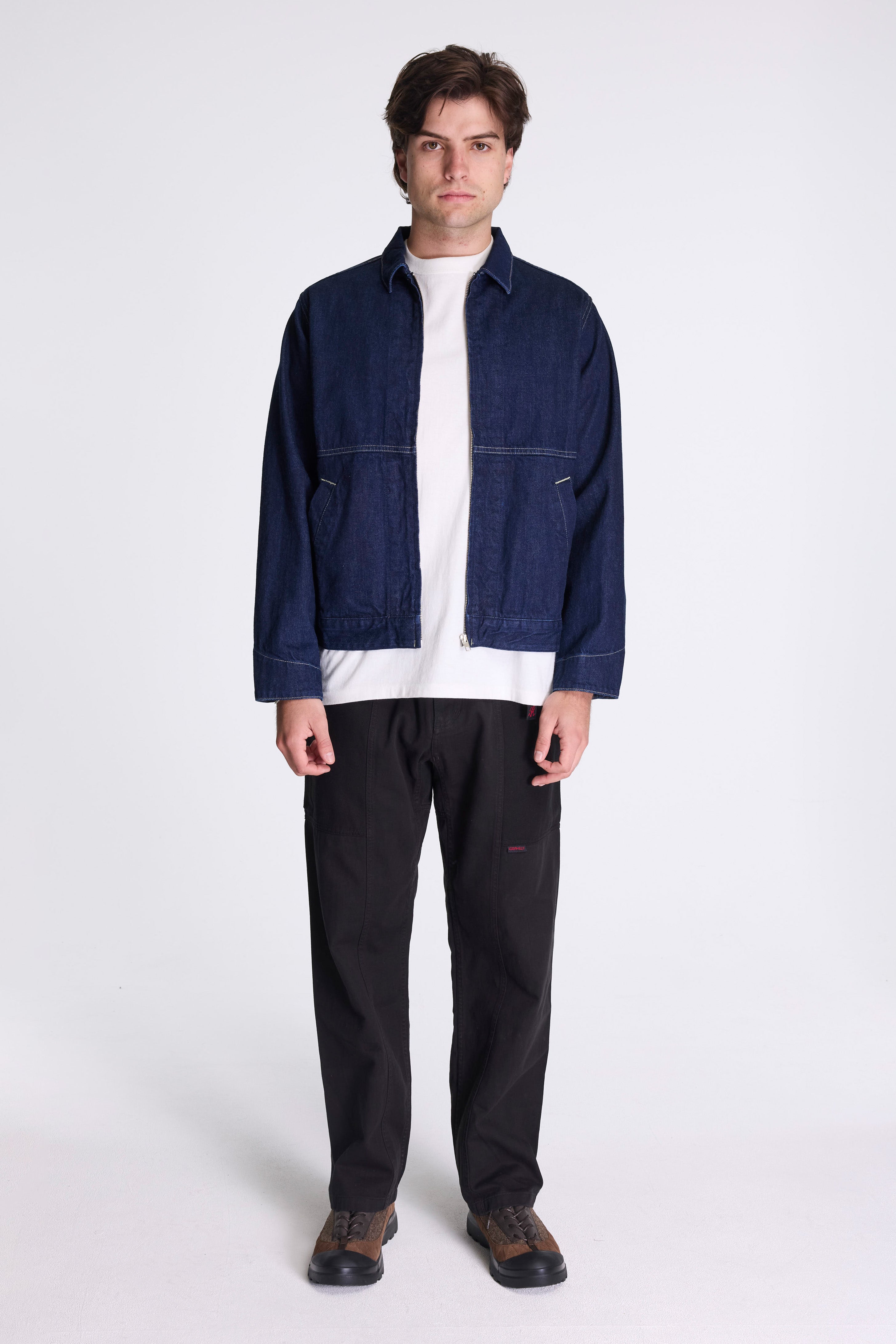 Japanese Slub Denim Jacket Indigo