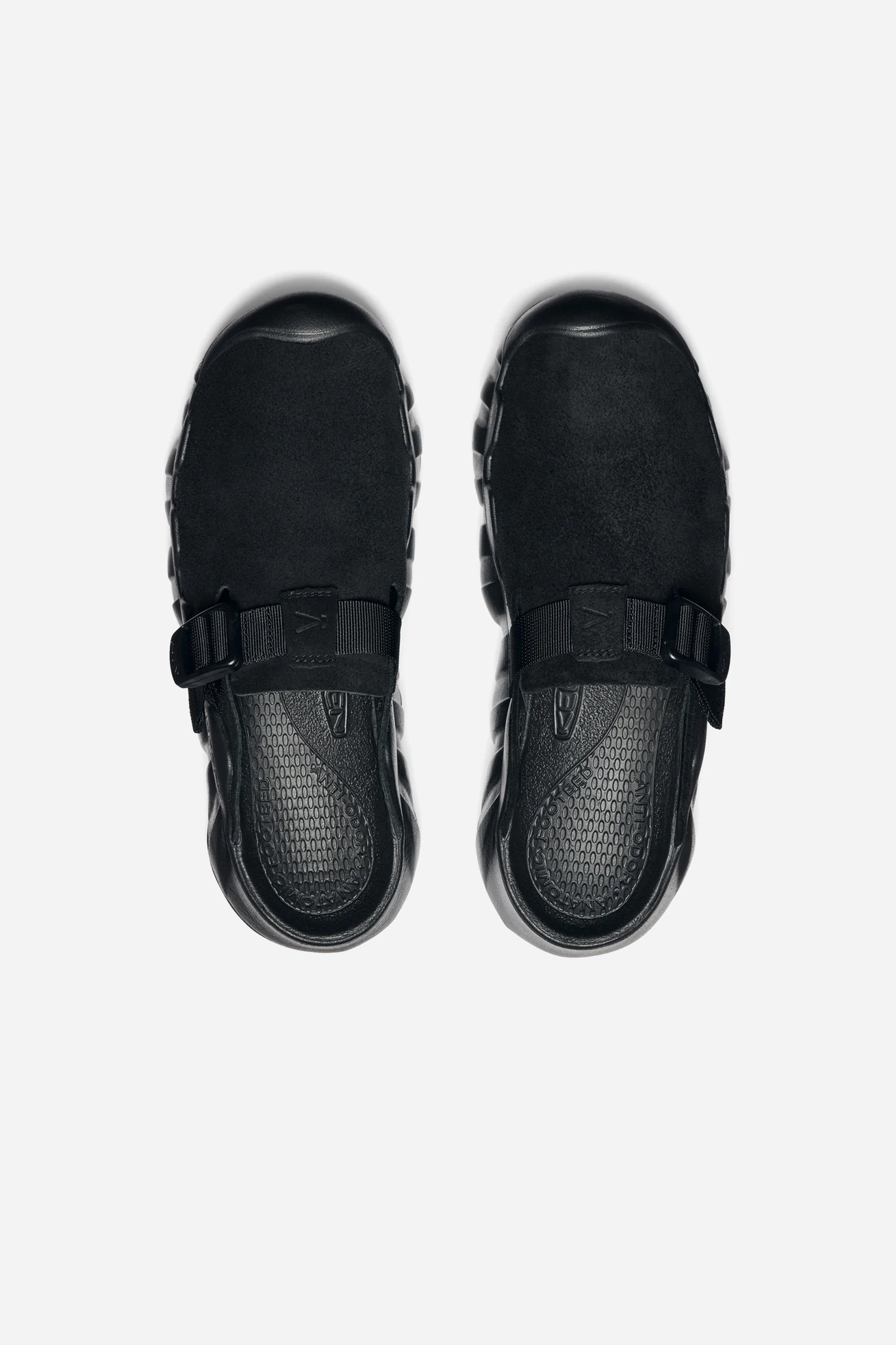 Hyperport Clog Leather Mens Black Black