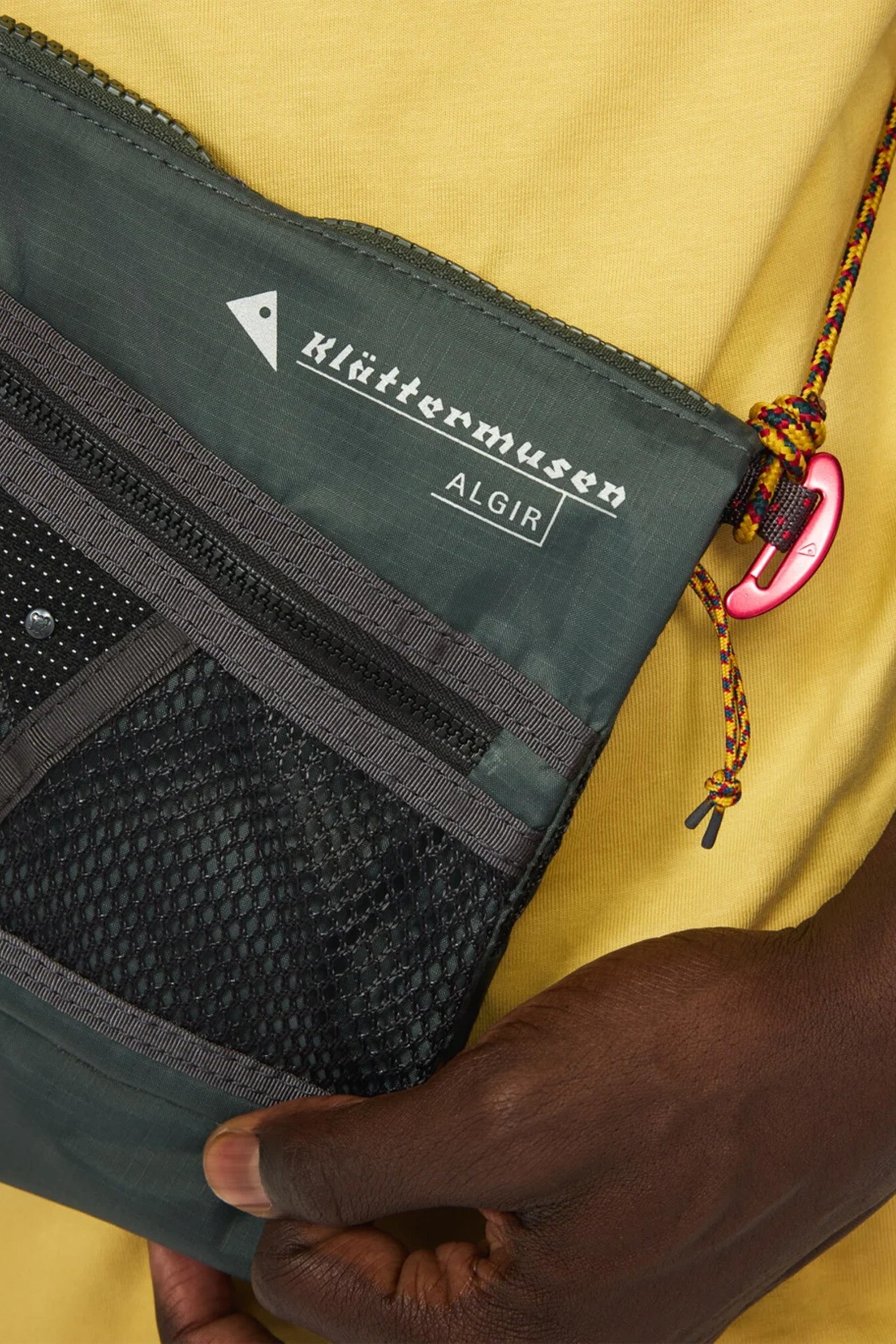 Algir Foldover Bag Sea Foam