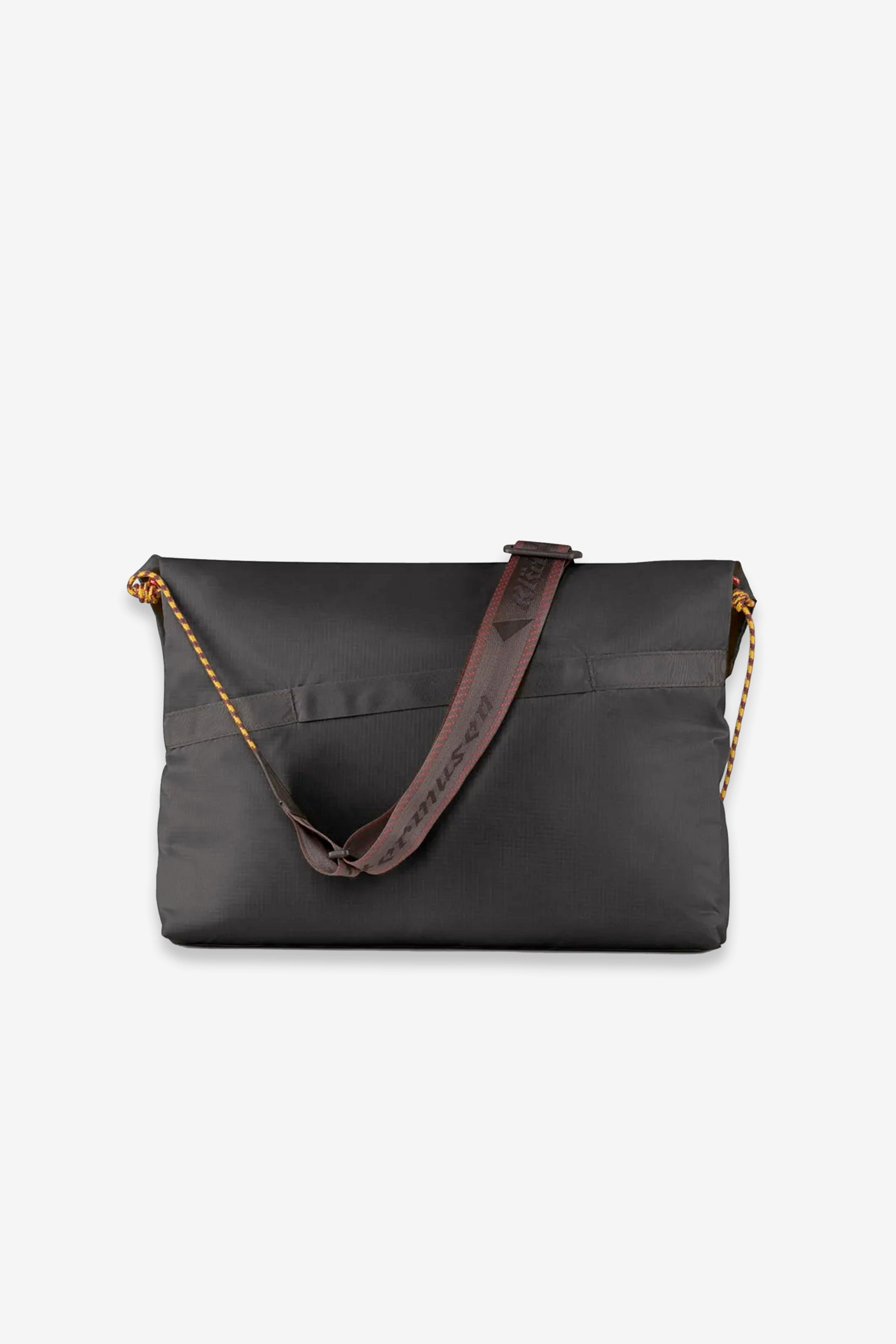 Grid Messenger Bag Raven