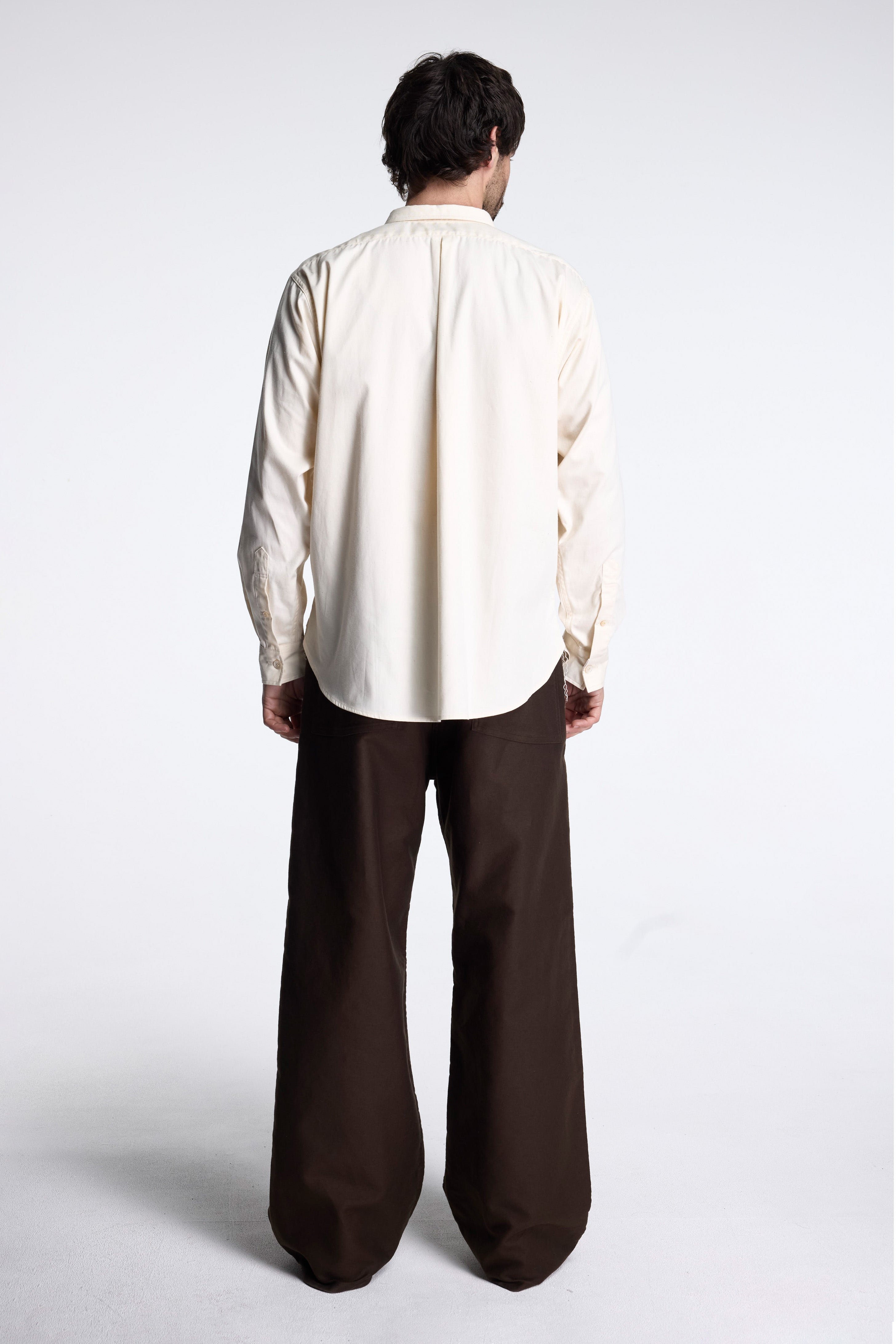 LOT.106 Narrow Collar Shirt Ivory