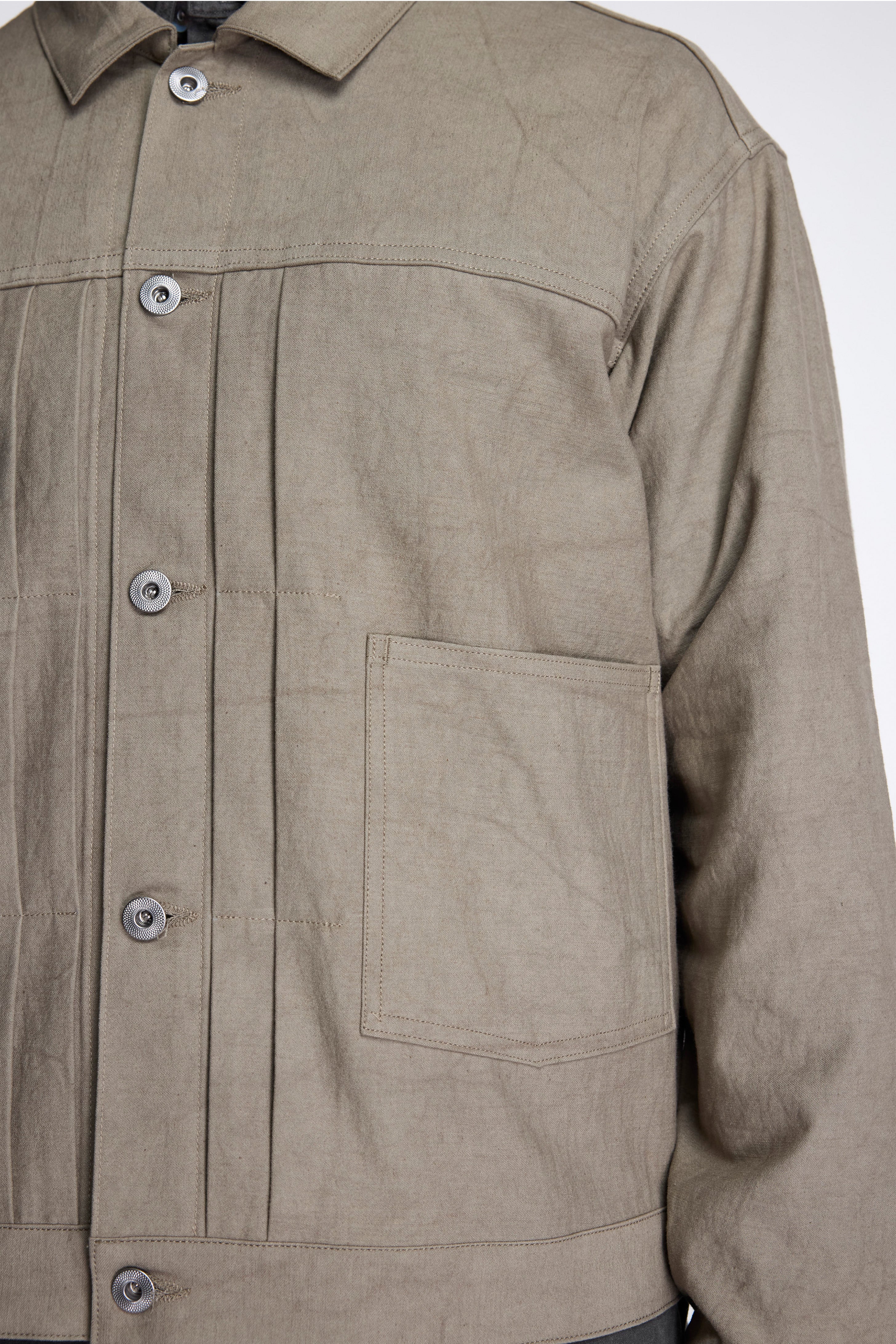 LOT.309 Buckle-Backed Jacket Beige