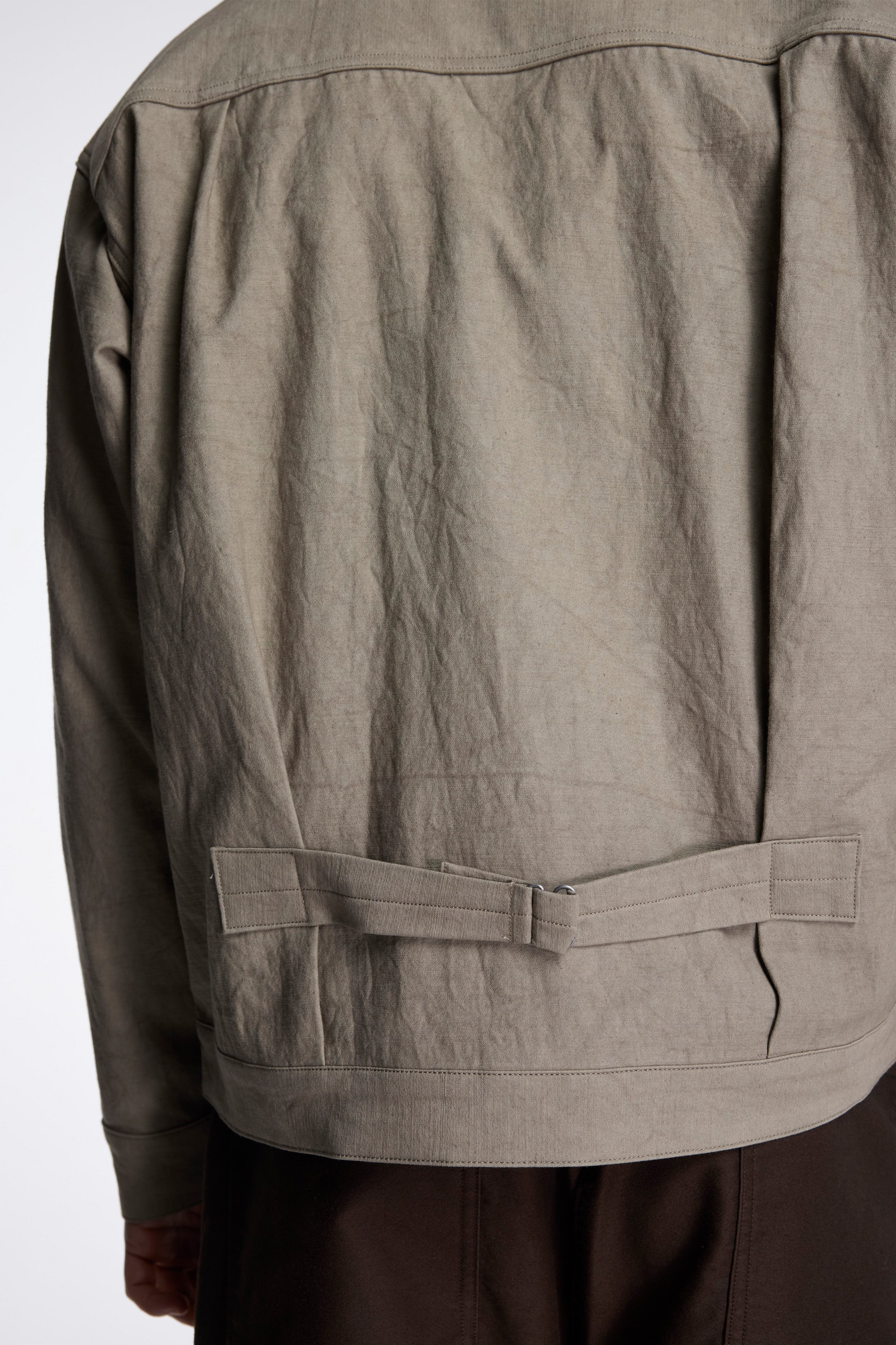 LOT.309 Buckle-Backed Jacket Beige