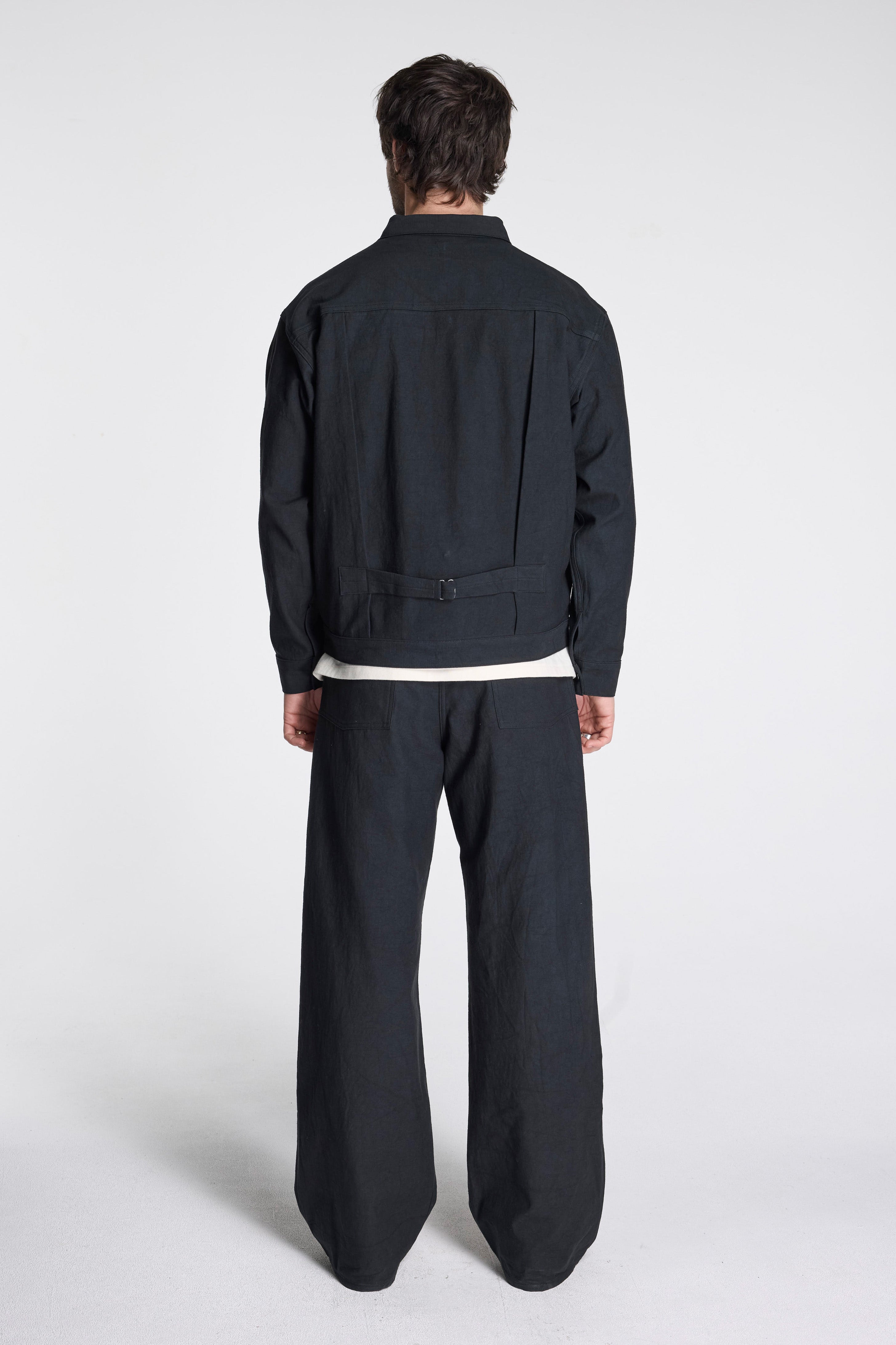 LOT.309 Buckle-Backed Jacket Black