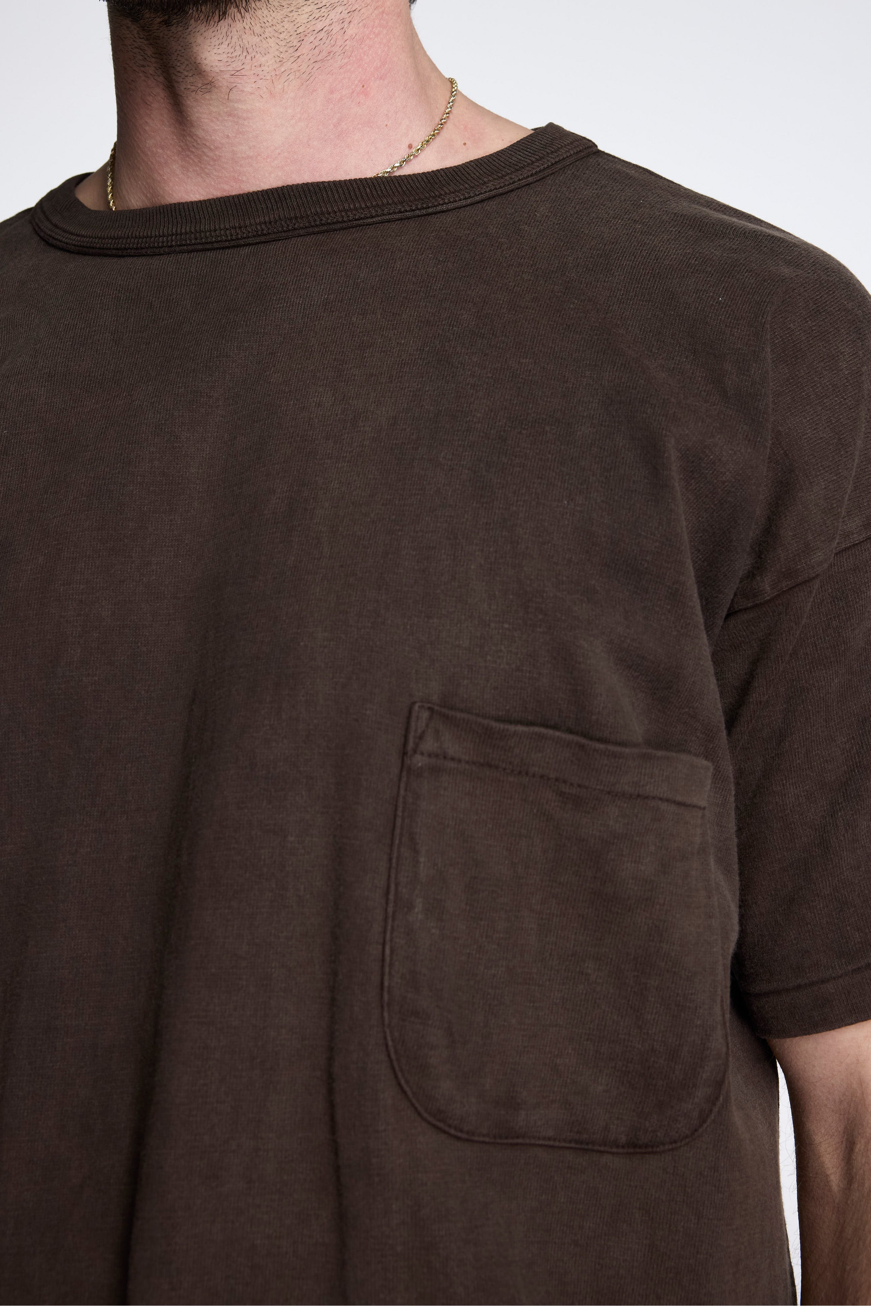 LOT.601 Tee Shirt Mud Dyed Brown