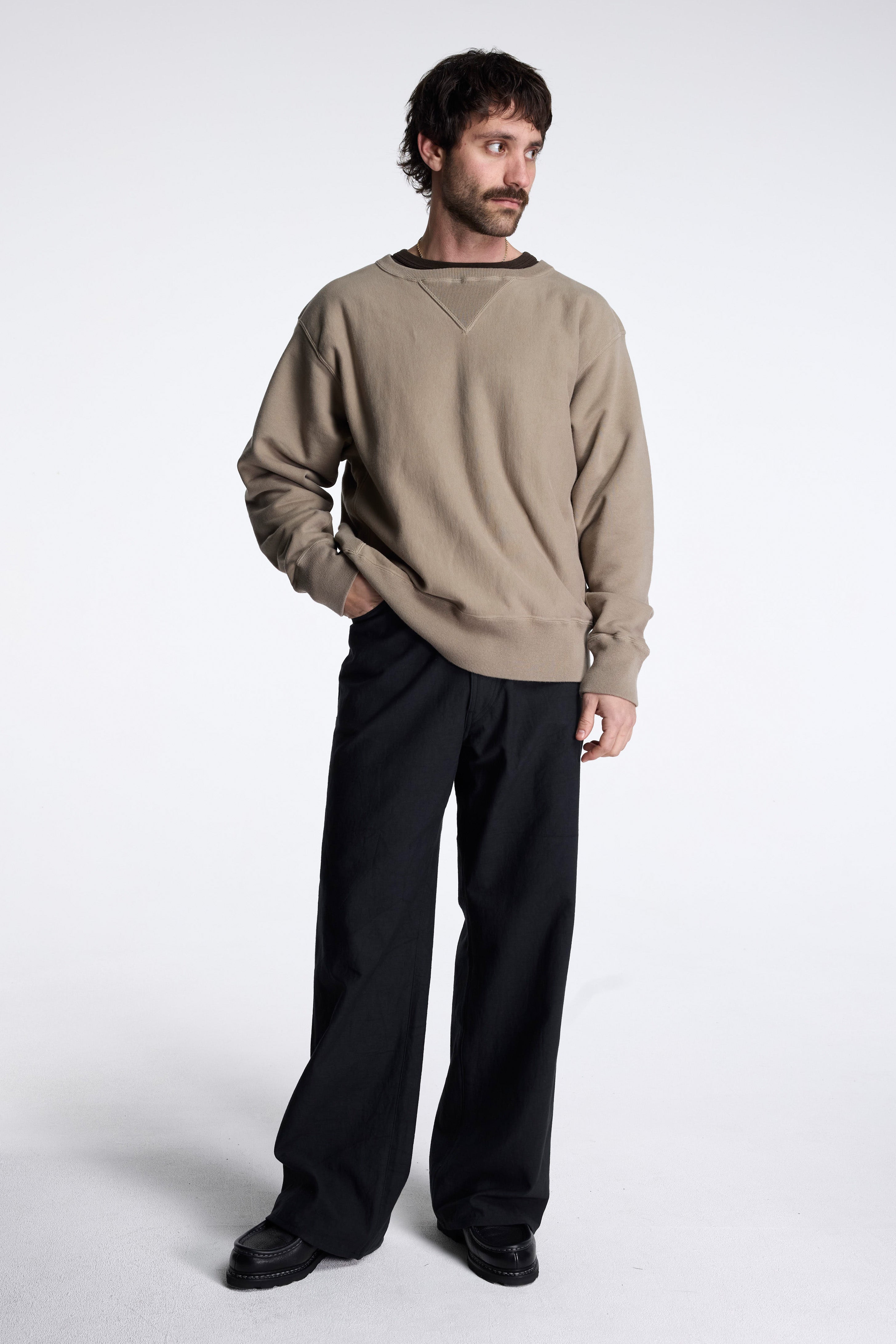LOT.619 Military Training Sweater Gray